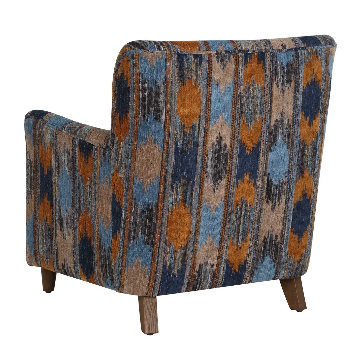 Luxury Chenille Lounge Chair Modern Italian Style for Villa