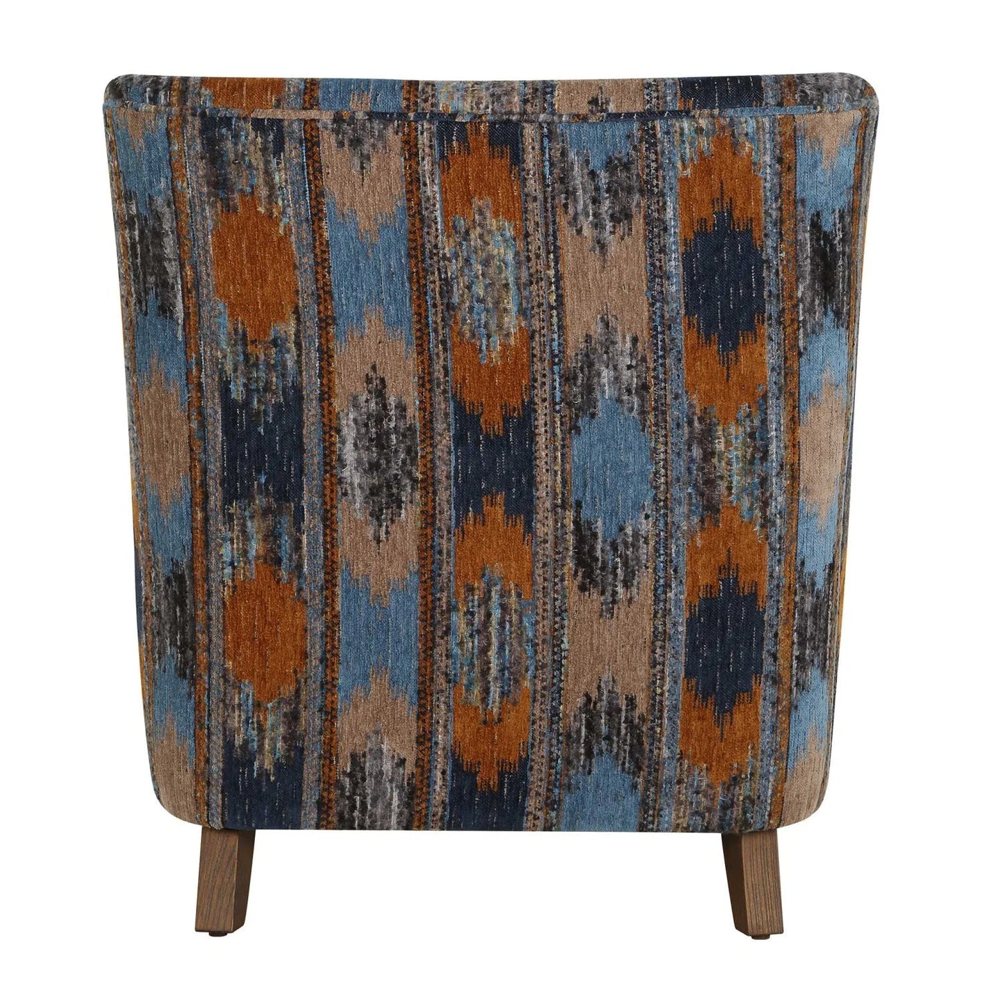 Luxury Chenille Lounge Chair Modern Italian Style for Villa