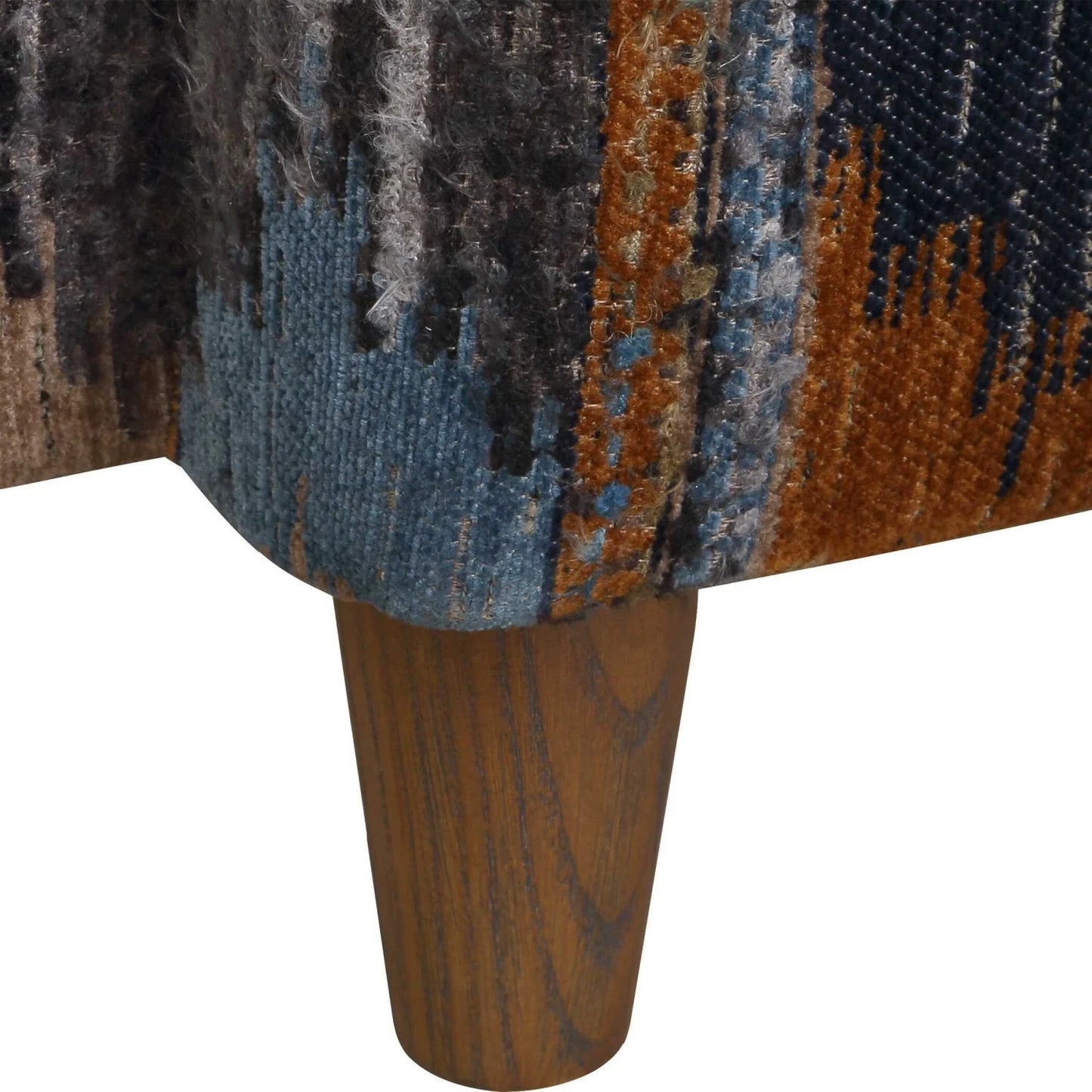 Luxury Chenille Lounge Chair Modern Italian Style for Villa