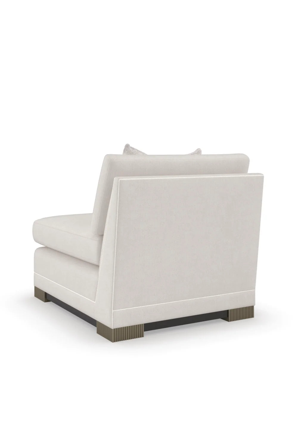 Luxury Chenille Modular Sofa Modern Italian Style for Villa
