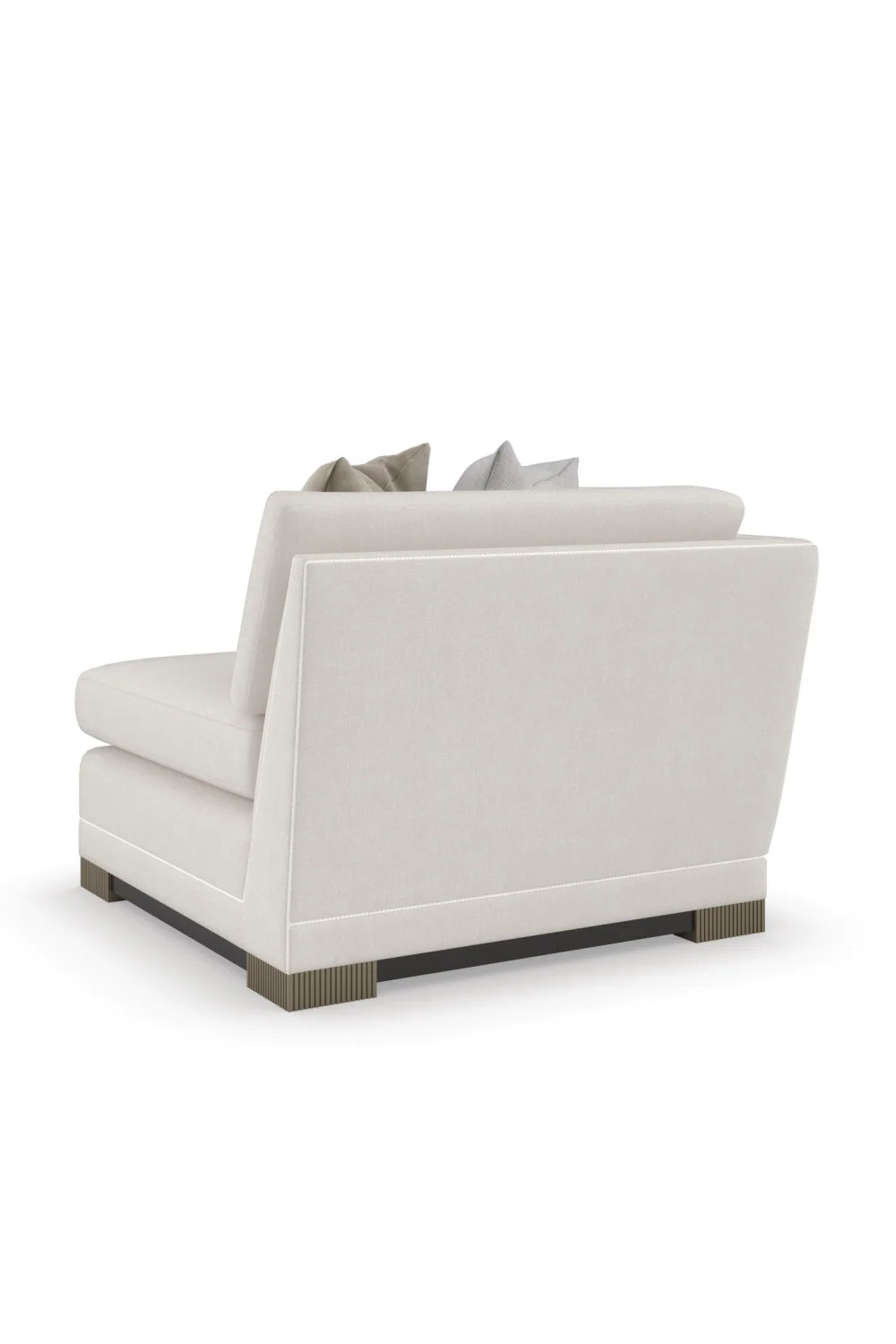 Luxury Chenille Modular Sofa Modern Italian Style for Villa