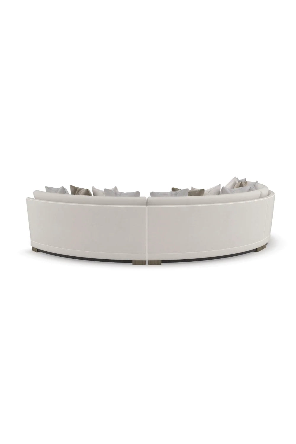 Luxury Chenille Modular Sofa Modern Italian Style for Villa
