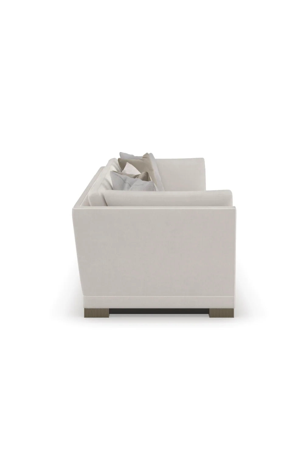 Luxury Chenille Modular Sofa Modern Italian Style for Villa