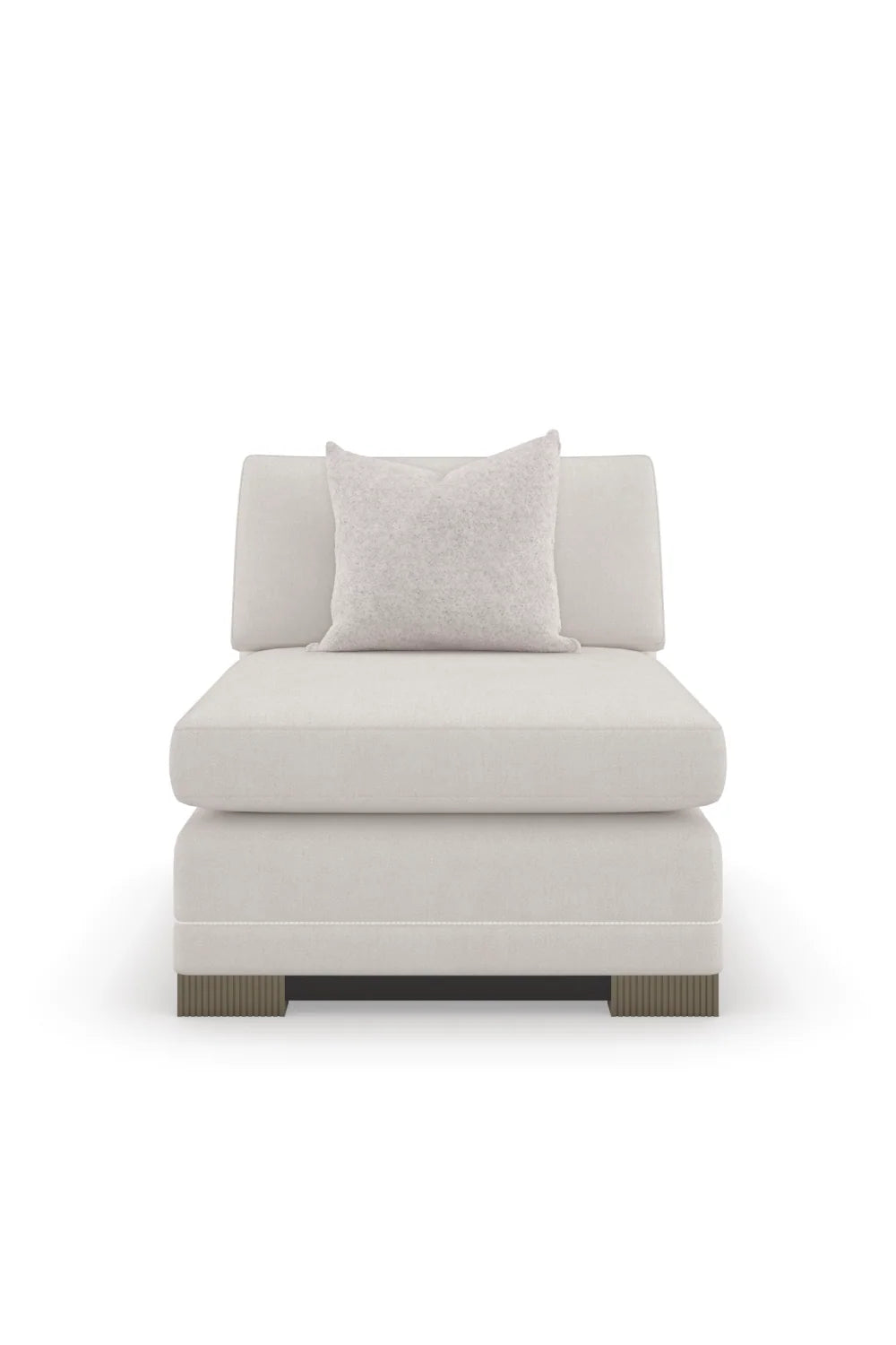 Luxury Chenille Modular Sofa Modern Italian Style for Villa