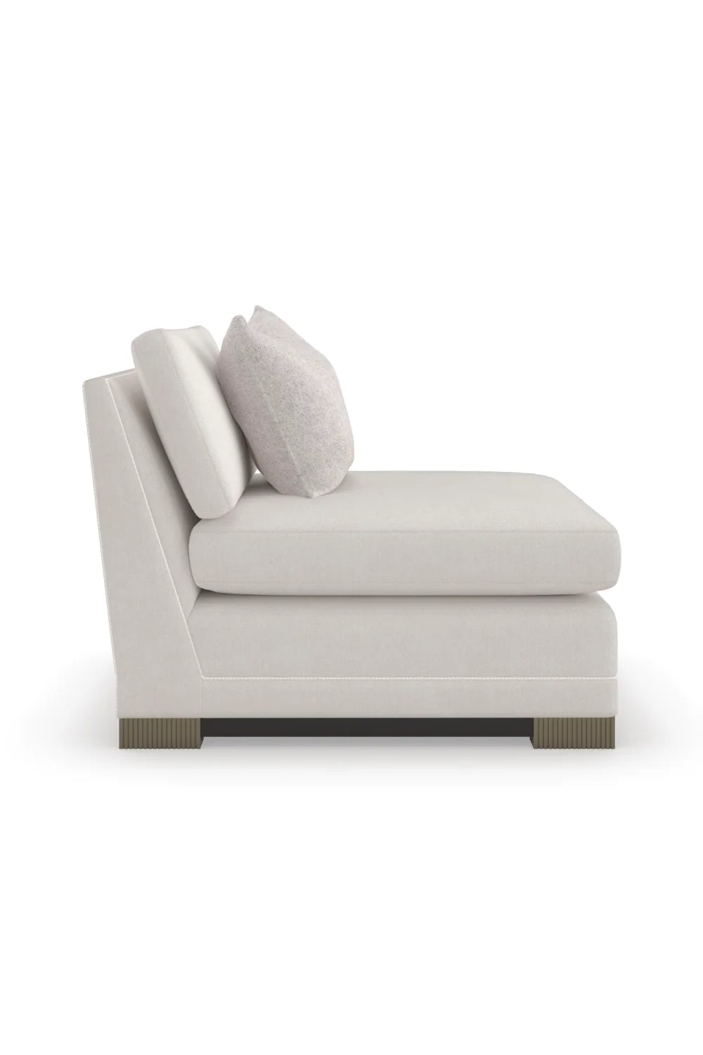Luxury Chenille Modular Sofa Modern Italian Style for Villa