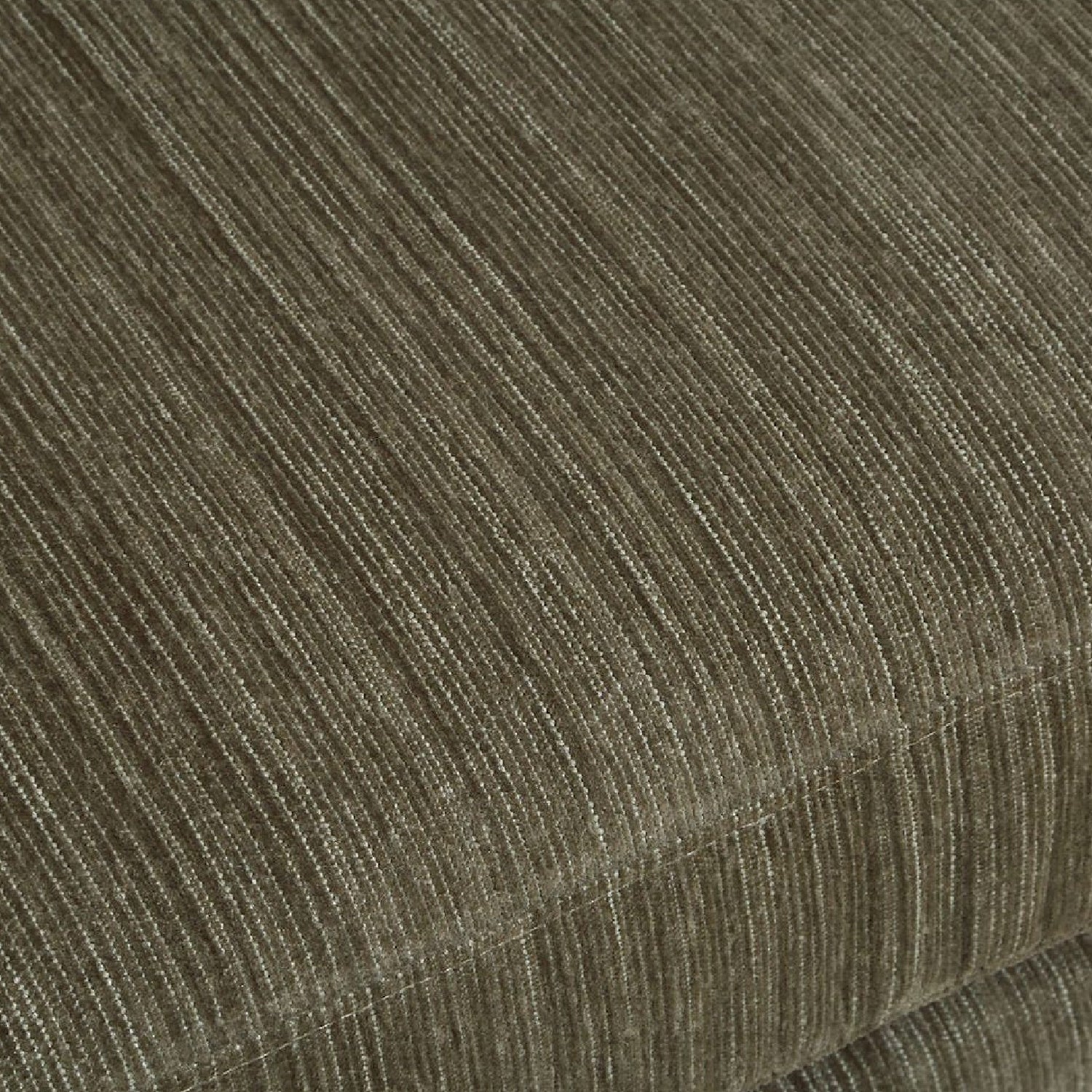 Luxury Chenille Rounded Swivel Accent Chair Modern Italian Style for Villa