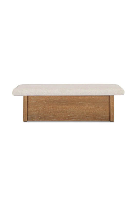 Luxury Chenille Storage Bench European Style for Villa