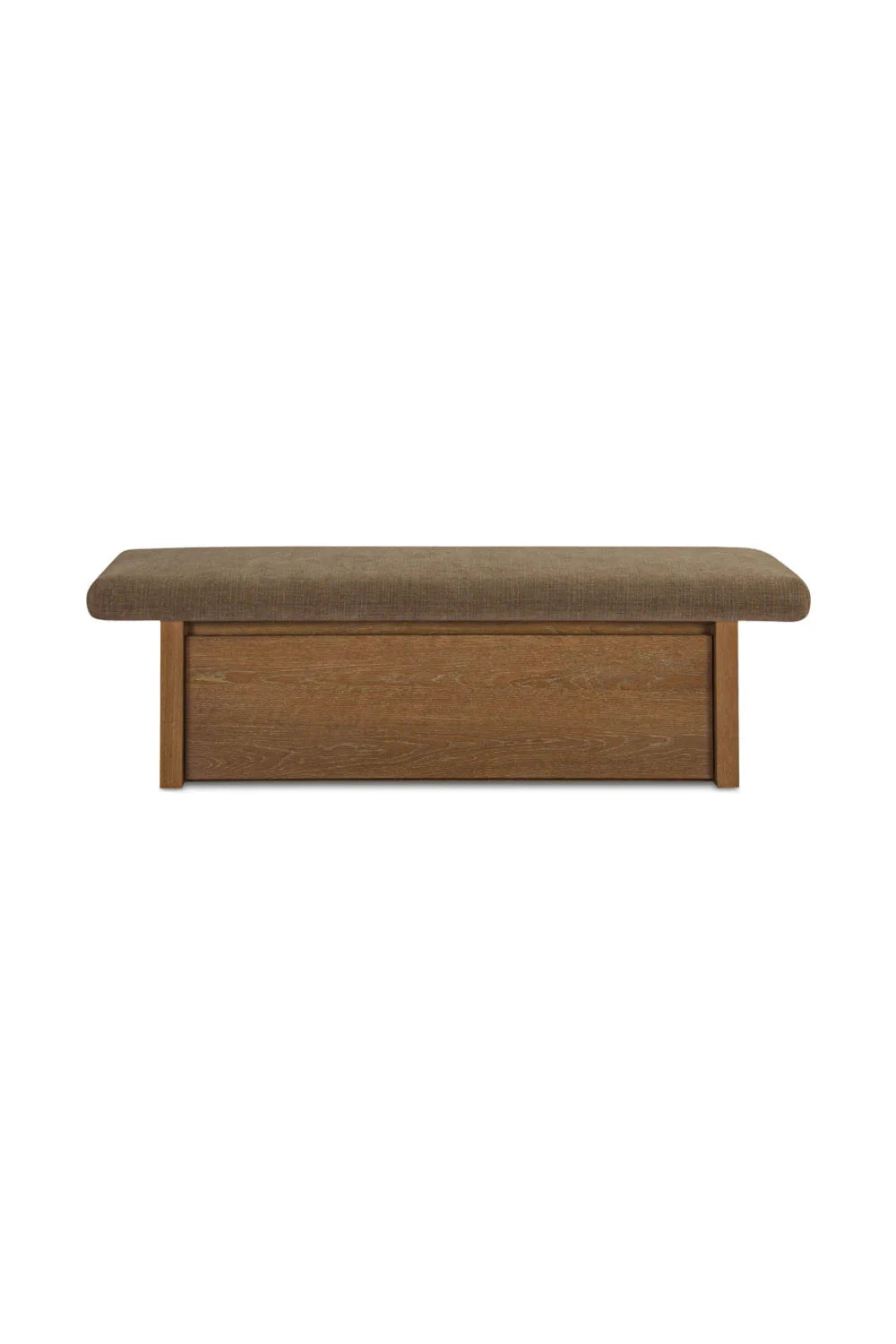 Luxury Chenille Storage Bench European Style for Villa