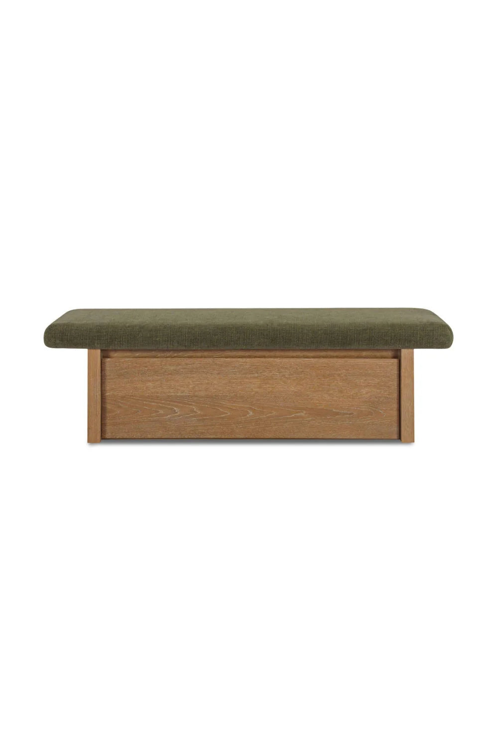Luxury Chenille Storage Bench European Style for Villa