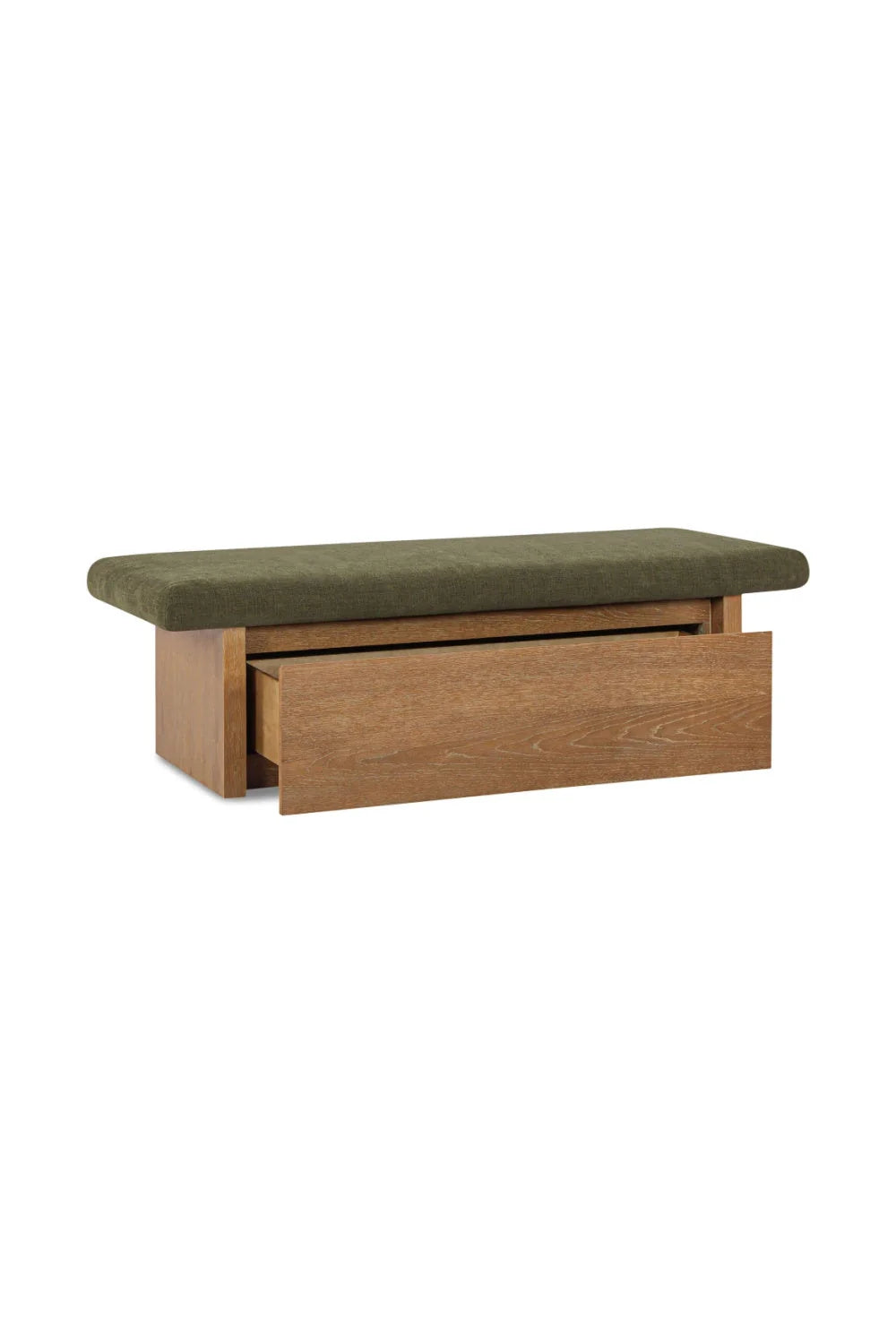 Luxury Chenille Storage Bench European Style for Villa