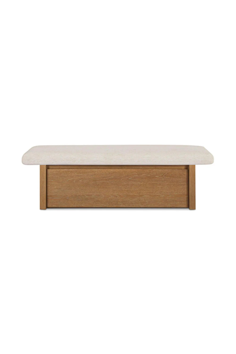 Luxury Chenille Storage Bench European Style for Villa