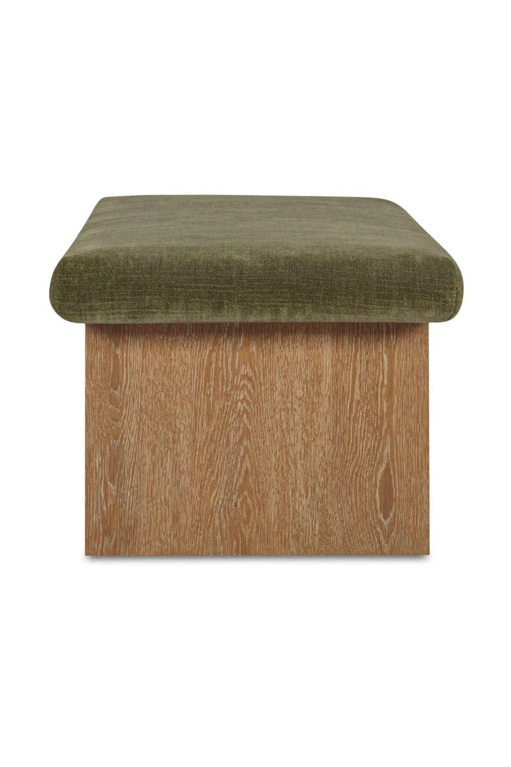 Luxury Chenille Storage Bench European Style for Villa