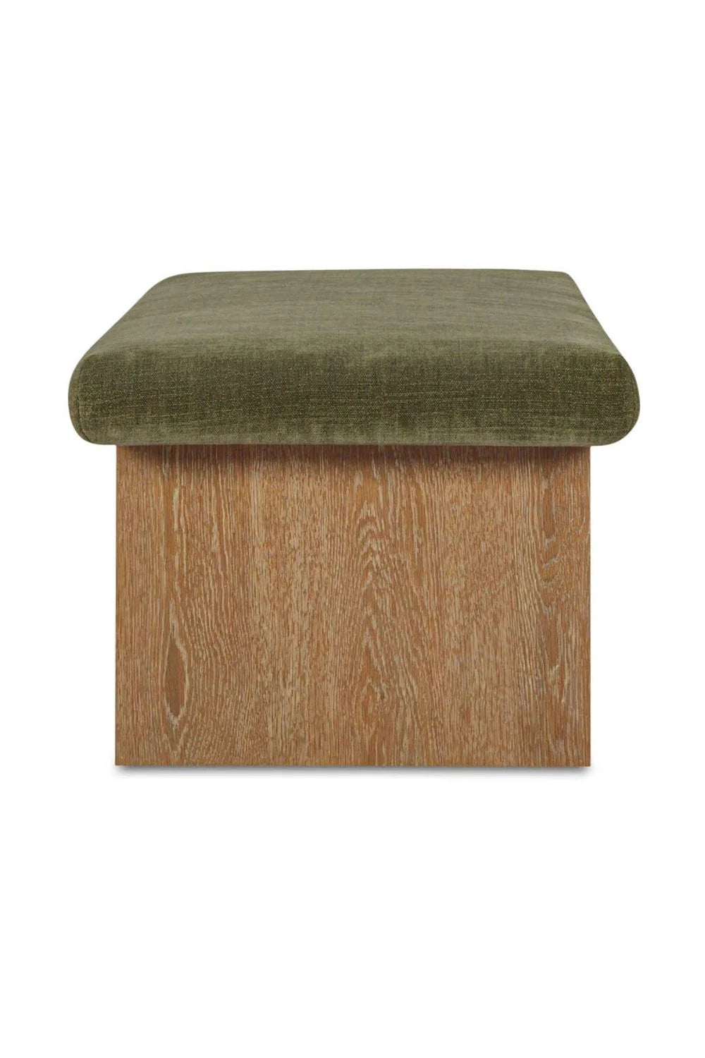 Luxury Chenille Storage Bench European Style for Villa