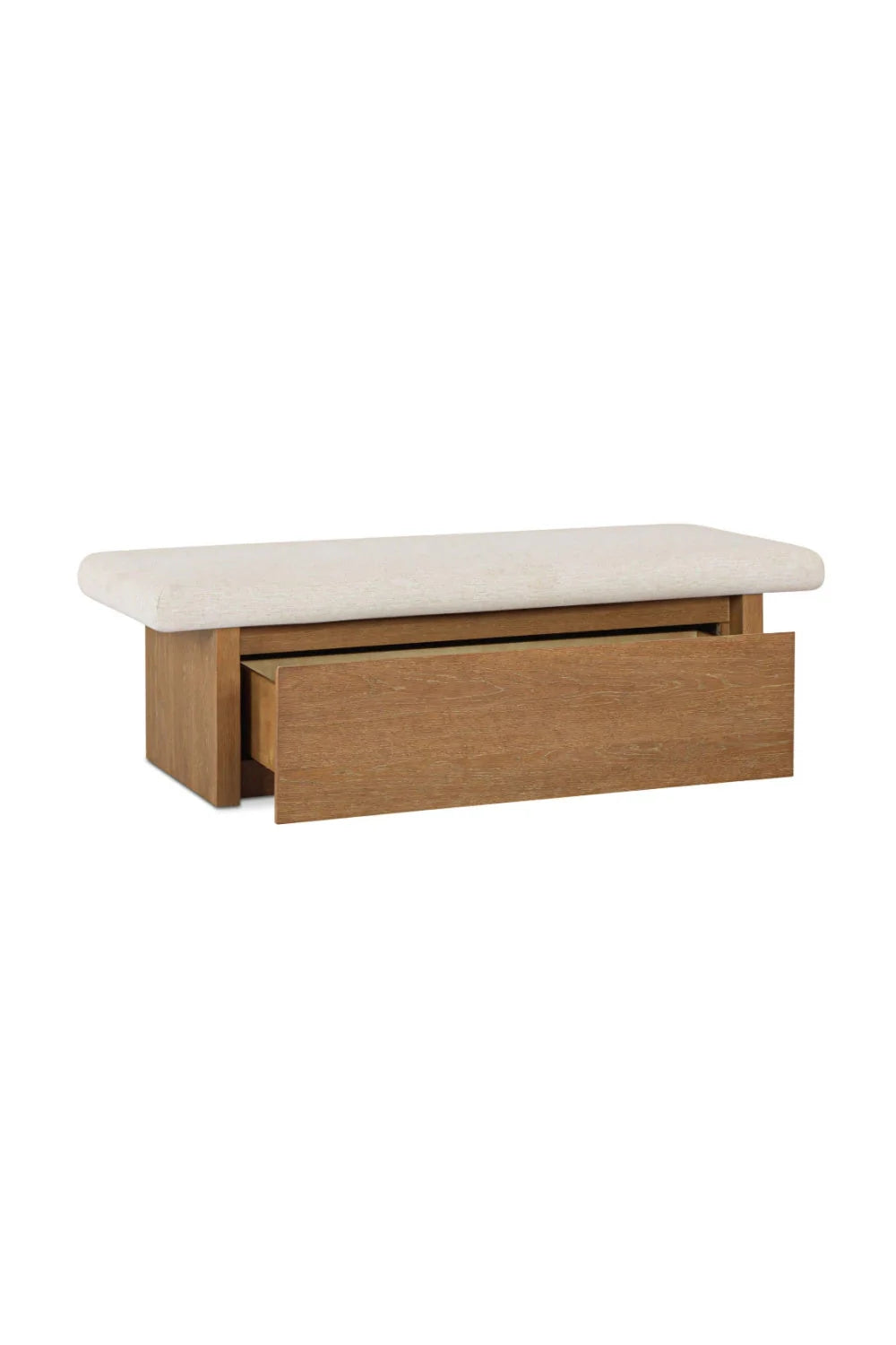 Luxury Chenille Storage Bench European Style for Villa