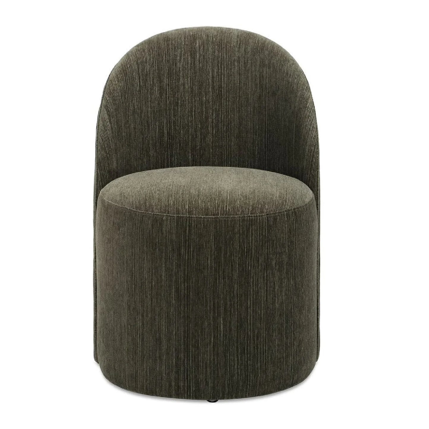 Luxury Chenille Swivel Modern Dining Chair European Style for Villa