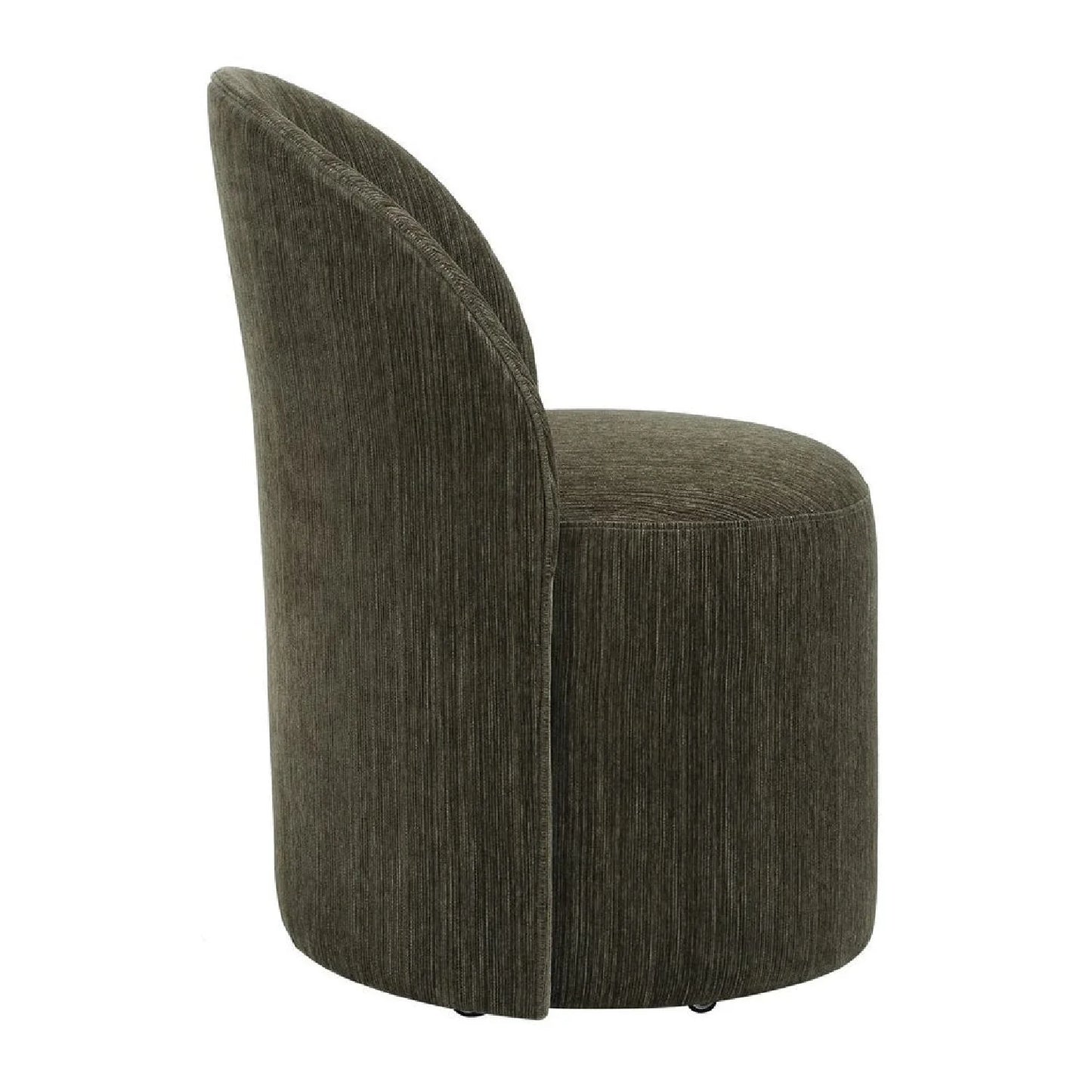 Luxury Chenille Swivel Modern Dining Chair European Style for Villa