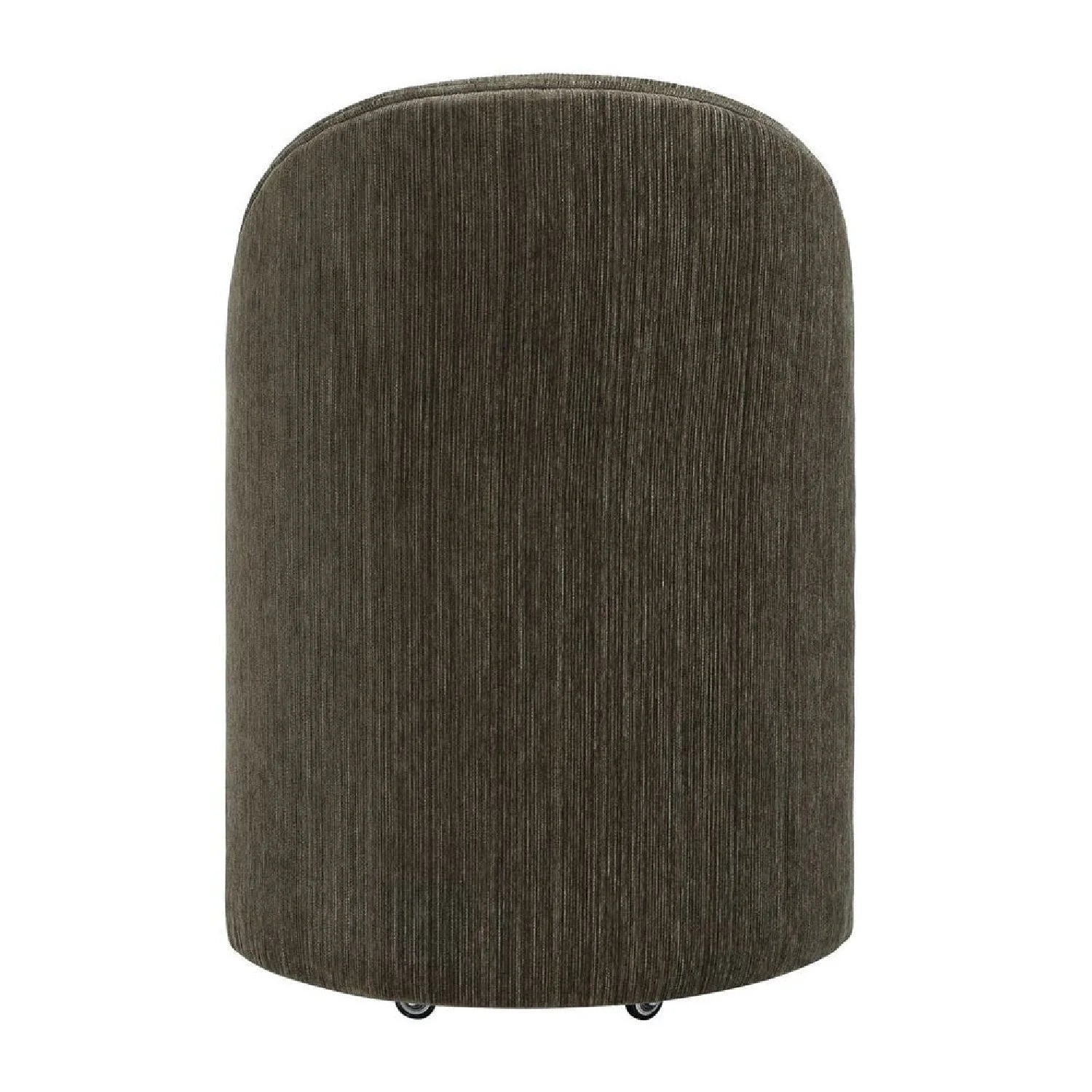 Luxury Chenille Swivel Modern Dining Chair European Style for Villa