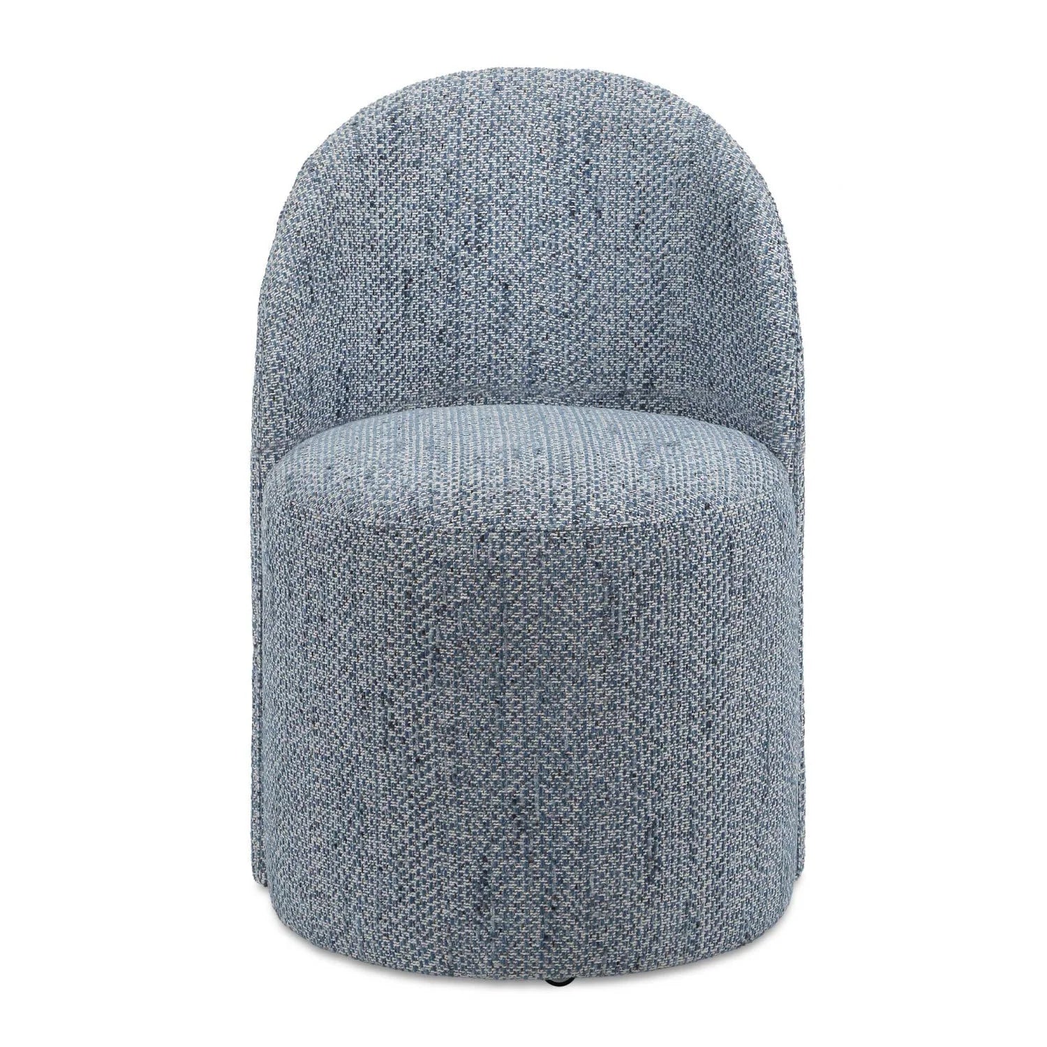 Luxury Chenille Swivel Modern Dining Chair European Style for Villa