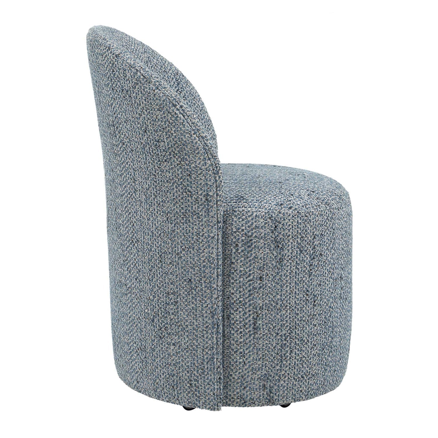Luxury Chenille Swivel Modern Dining Chair European Style for Villa