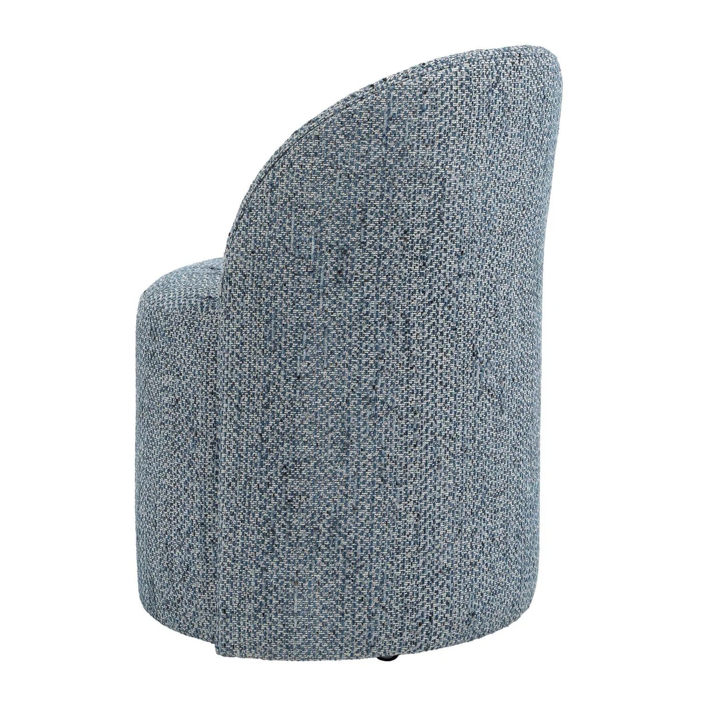 Luxury Chenille Swivel Modern Dining Chair European Style for Villa