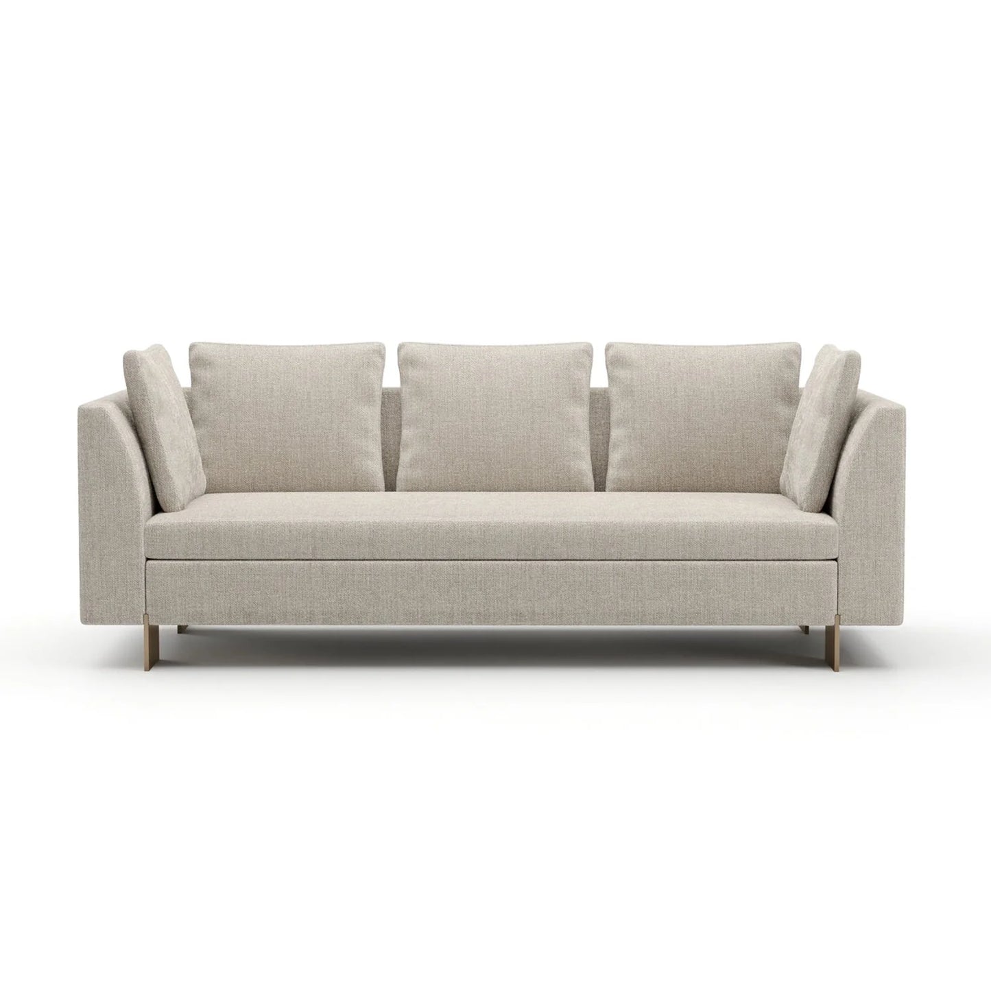 Luxury Chenille Upholstered Sofa Modern Italian Style for Villa