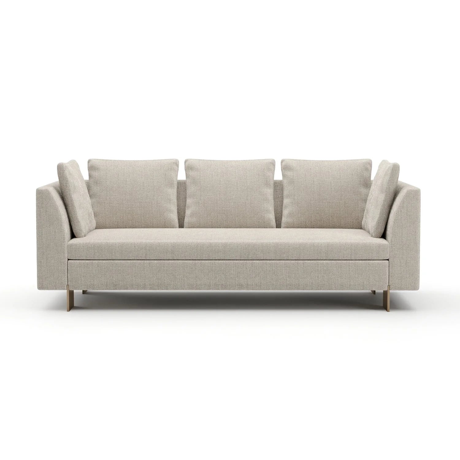Luxury Chenille Upholstered Sofa Modern Italian Style for Villa