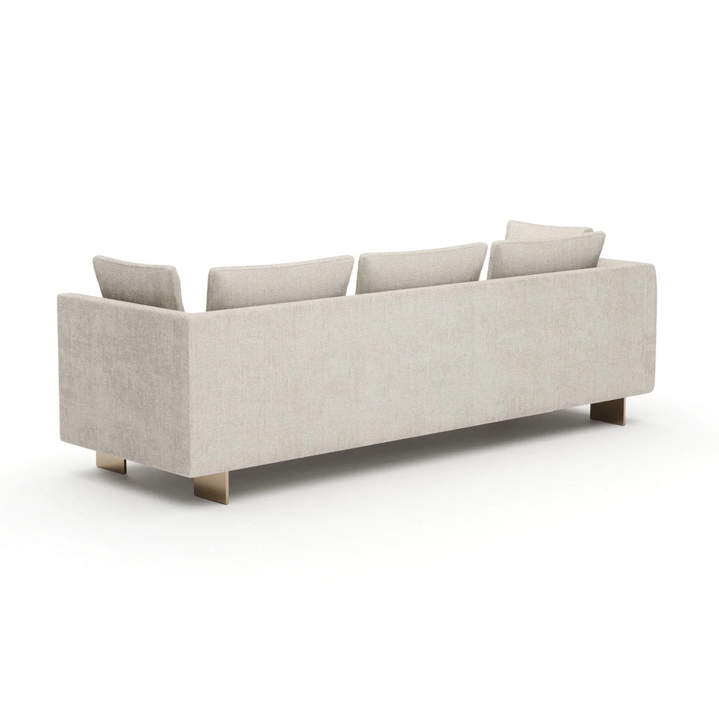 Luxury Chenille Upholstered Sofa Modern Italian Style for Villa