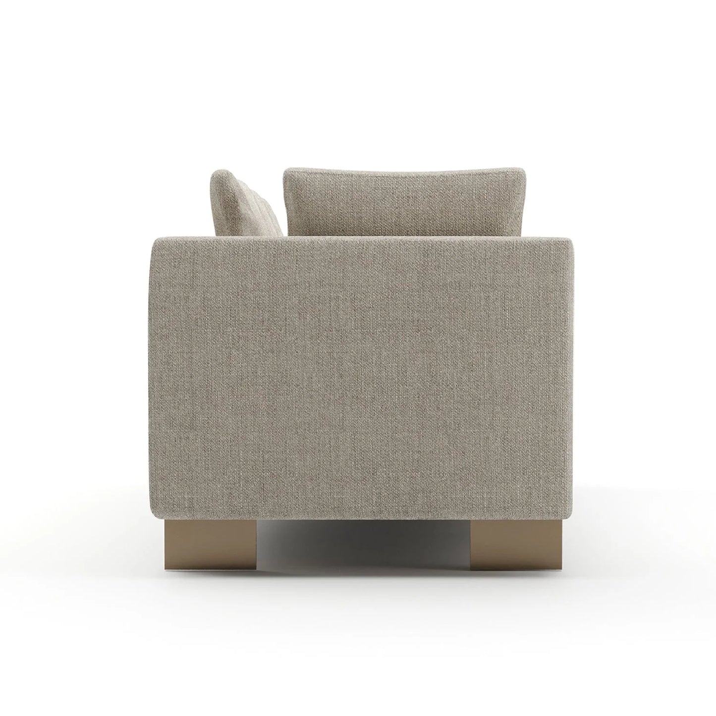 Luxury Chenille Upholstered Sofa Modern Italian Style for Villa