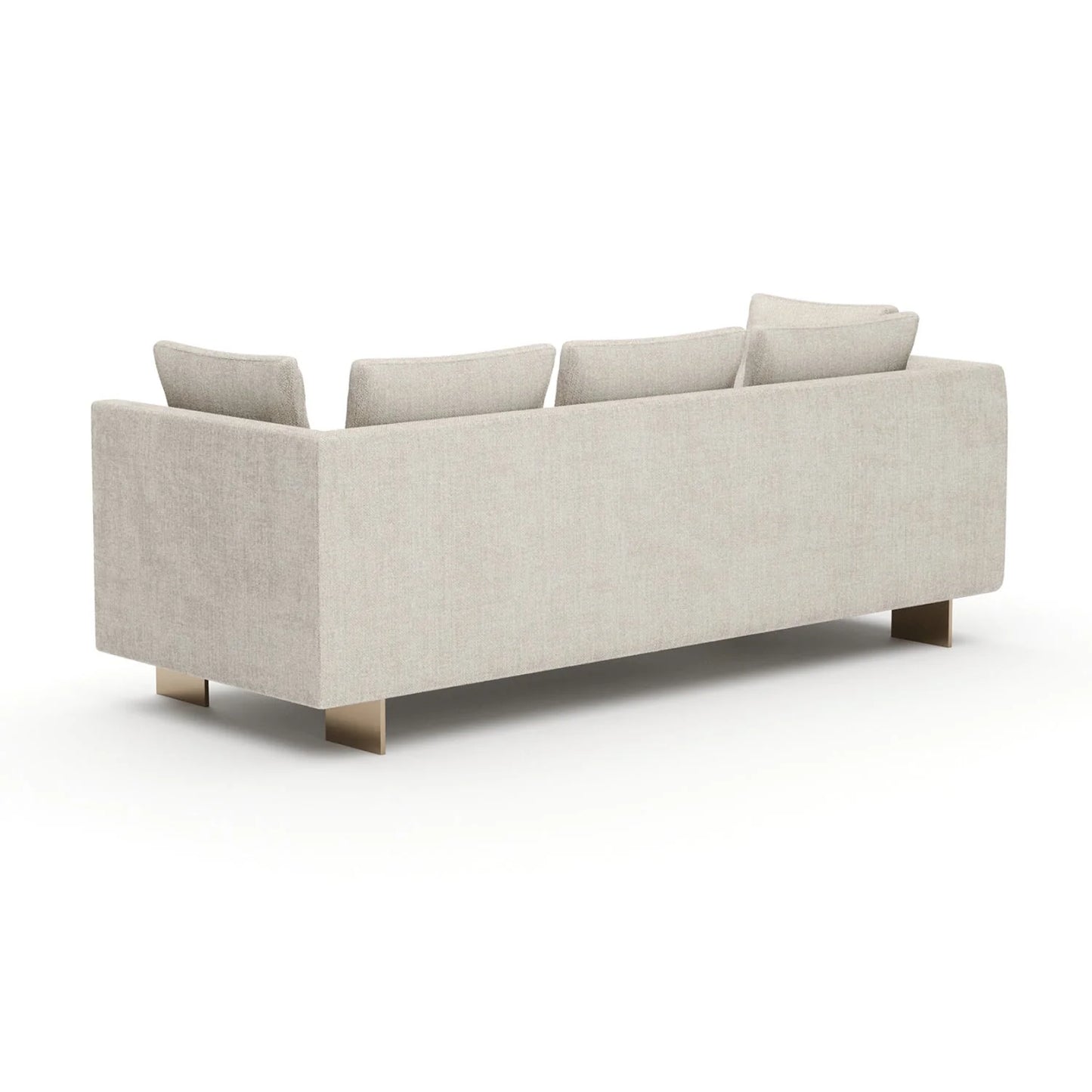 Luxury Chenille Upholstered Sofa Modern Italian Style for Villa