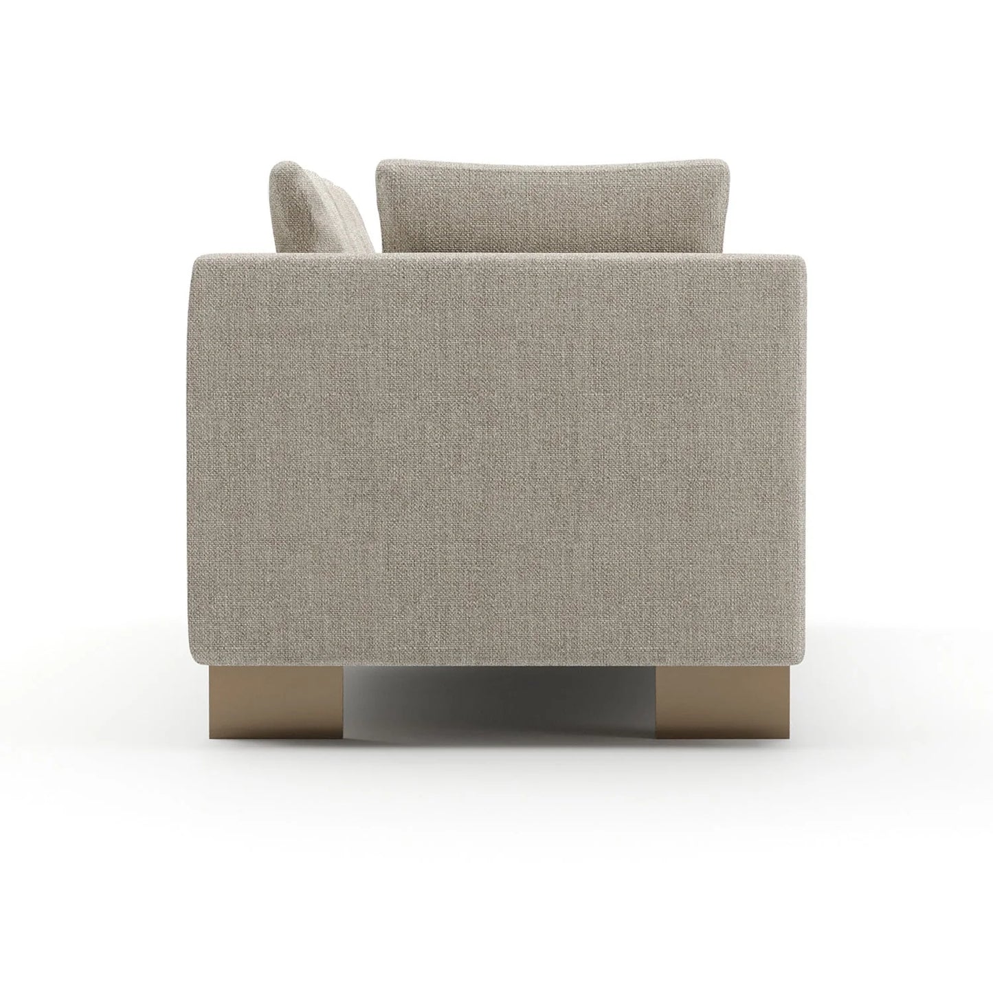 Luxury Chenille Upholstered Sofa Modern Italian Style for Villa