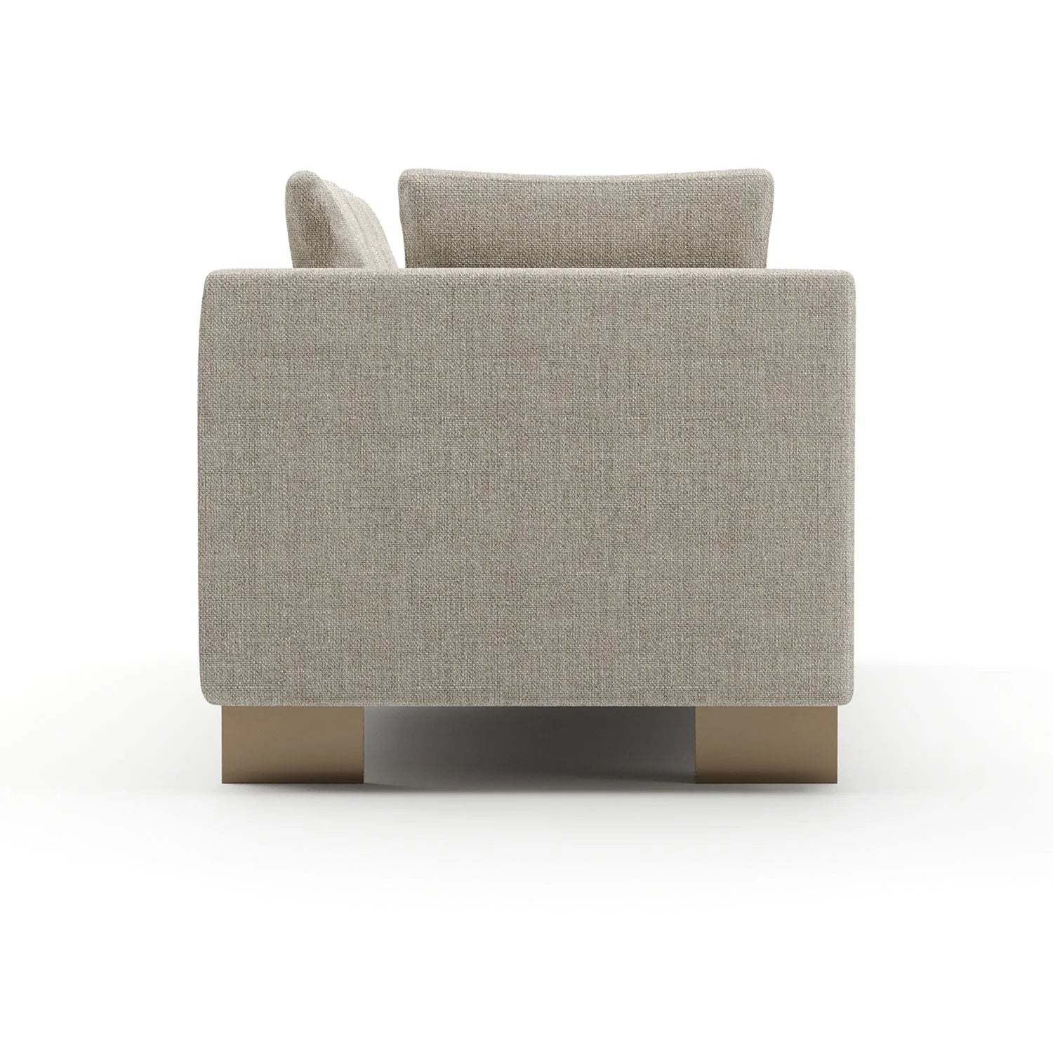 Luxury Chenille Upholstered Sofa Modern Italian Style for Villa