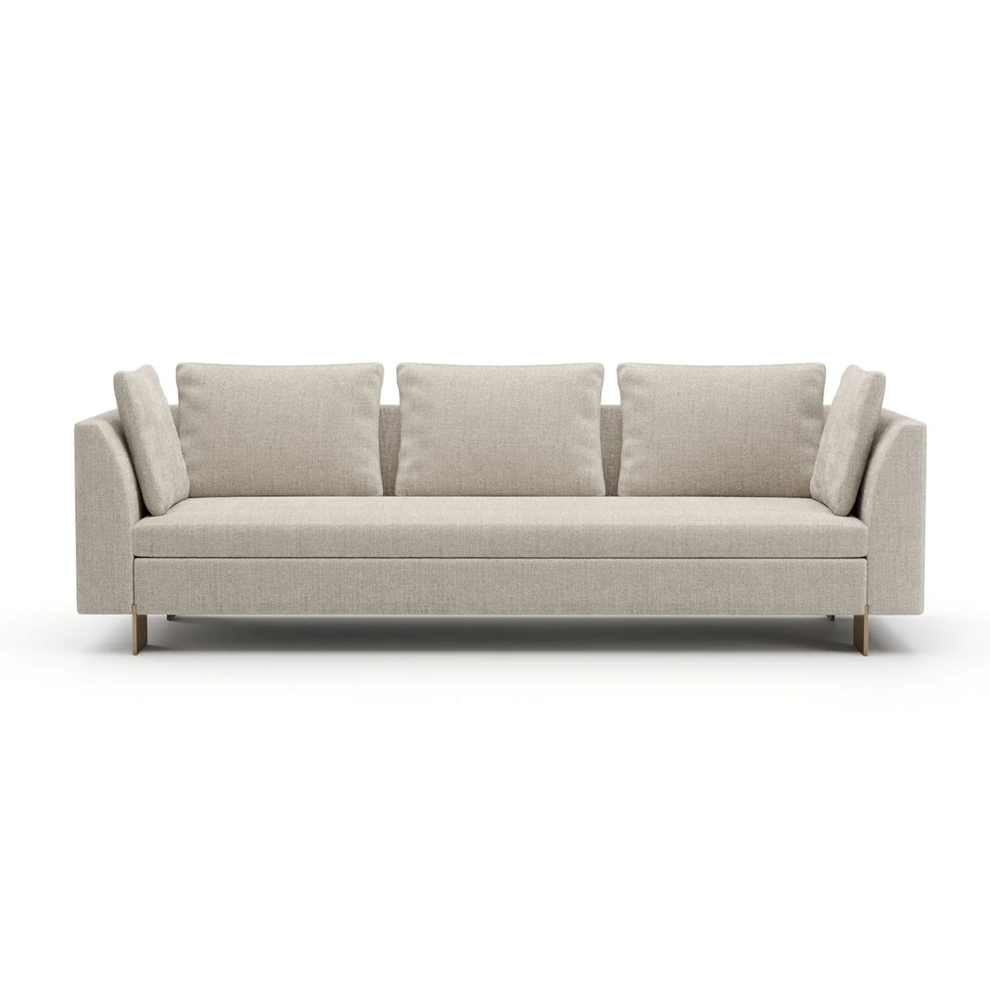 Luxury Chenille Upholstered Sofa Modern Italian Style for Villa