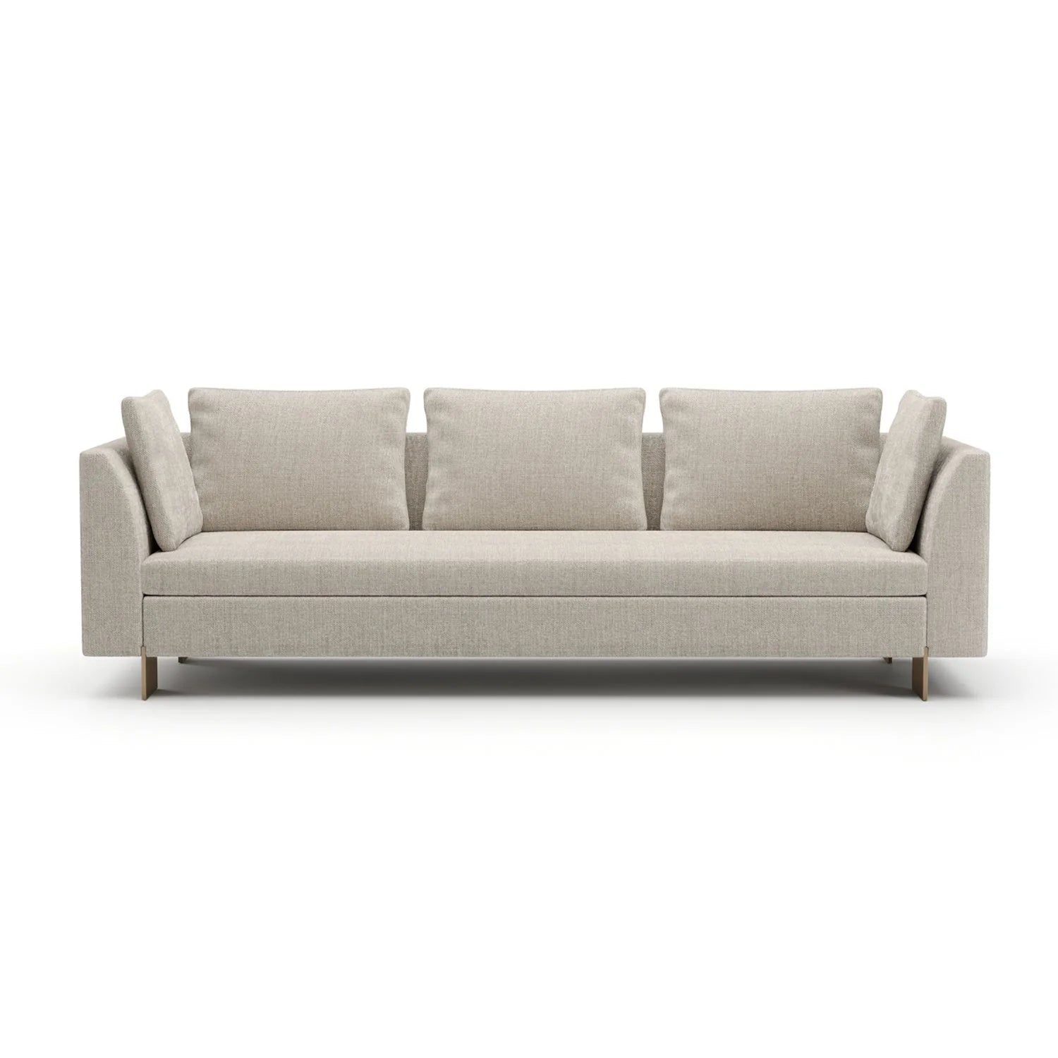 Luxury Chenille Upholstered Sofa Modern Italian Style for Villa