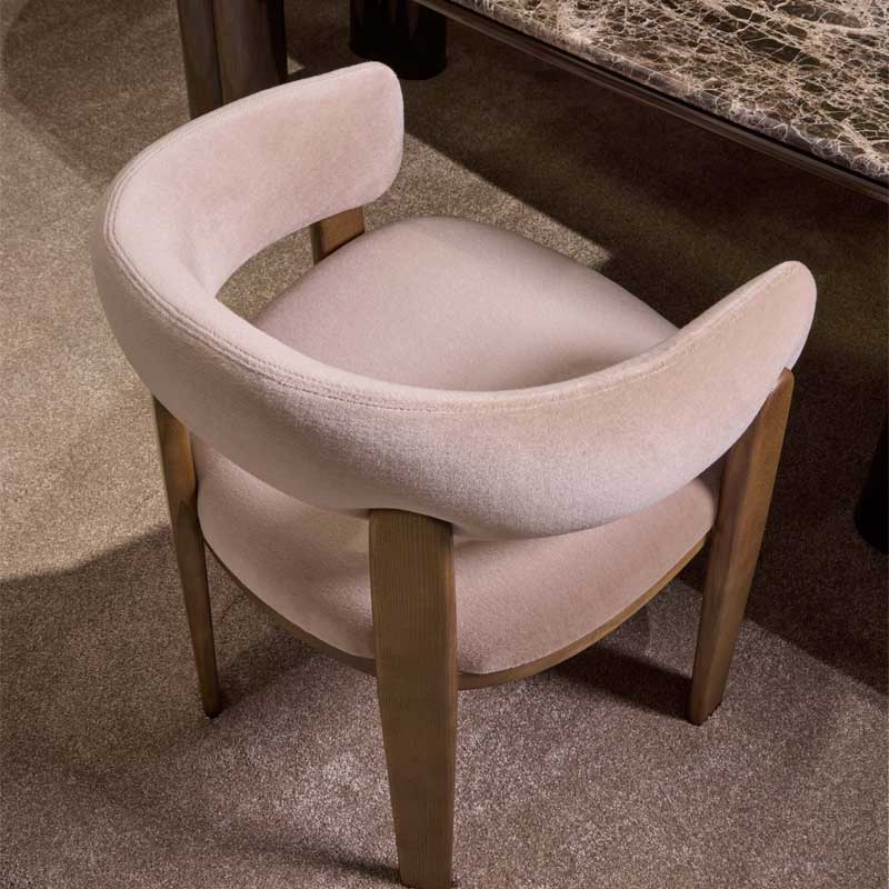 Luxury Chloe Dining Chair Modern Italian Style for Villa