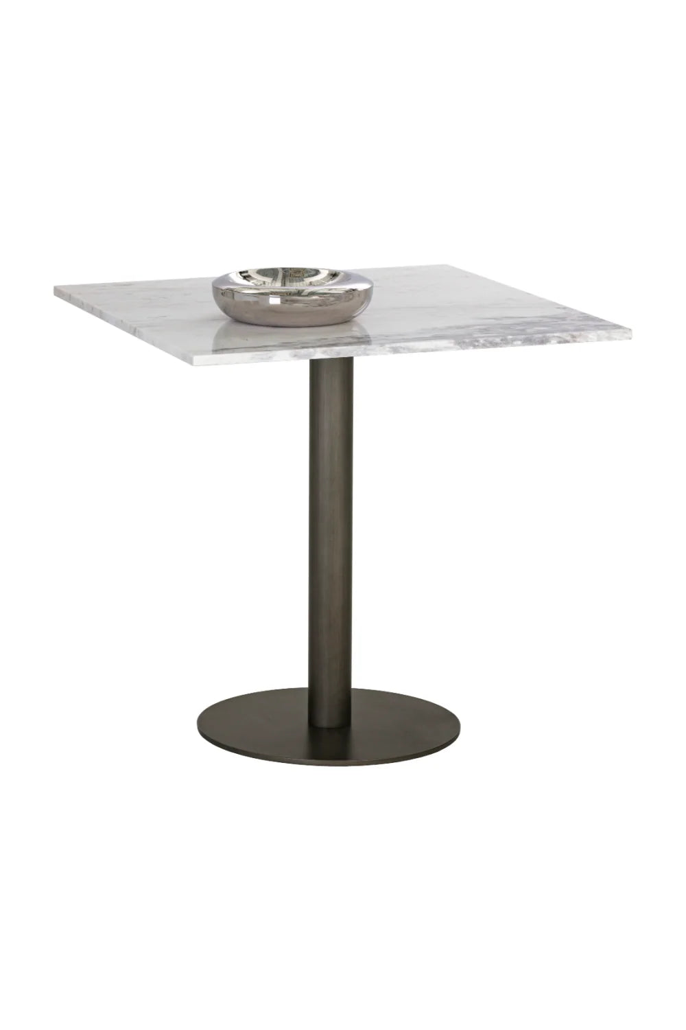 Luxury Claudia Square Marble Bistro Table Modern Italian Style for Villa