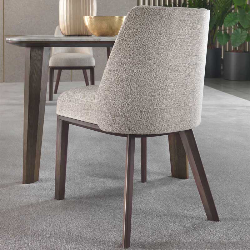 Luxury Clipper Dining Chair Modern Italian Style for Villa