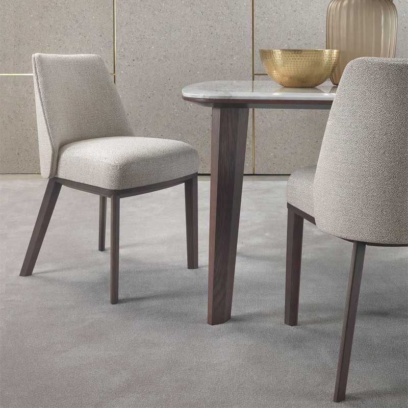 Luxury Clipper Dining Chair Modern Italian Style for Villa