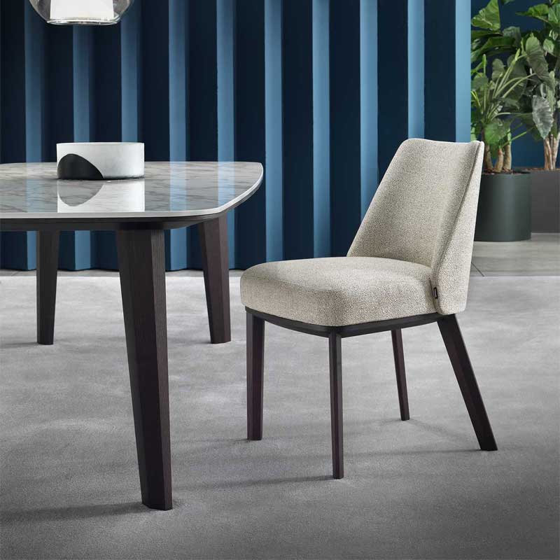 Luxury Clipper Dining Chair Modern Italian Style for Villa