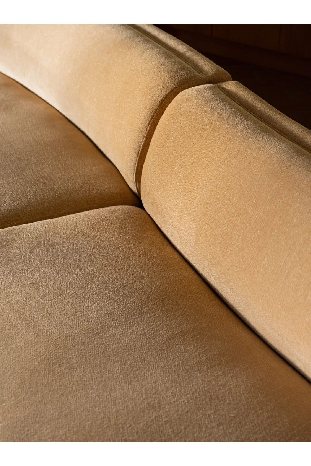 Luxury Concave 3-Piece Modular Sofa Modern Italian Style for Villa