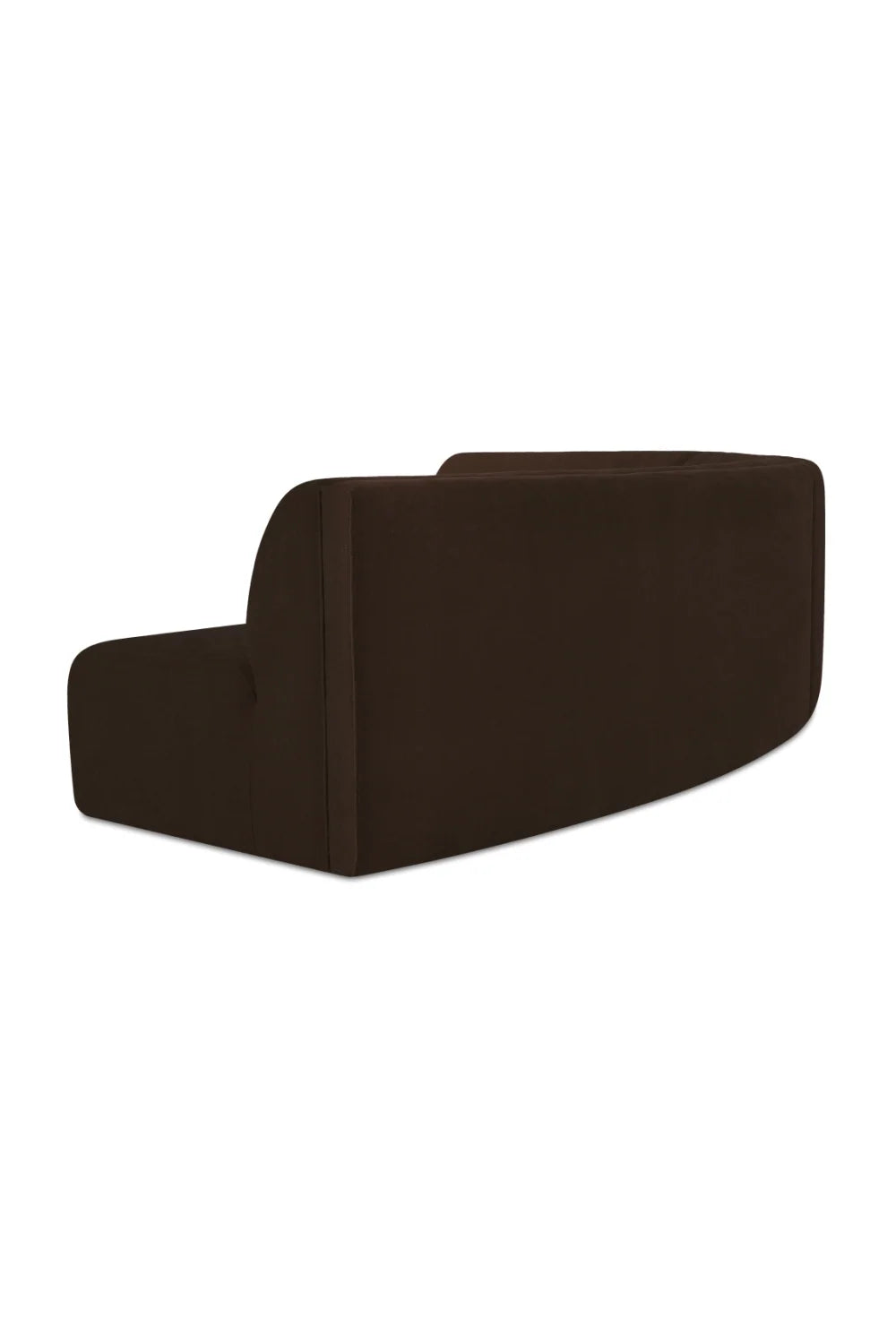 Luxury Concave 3-Piece Modular Sofa Modern Italian Style for Villa