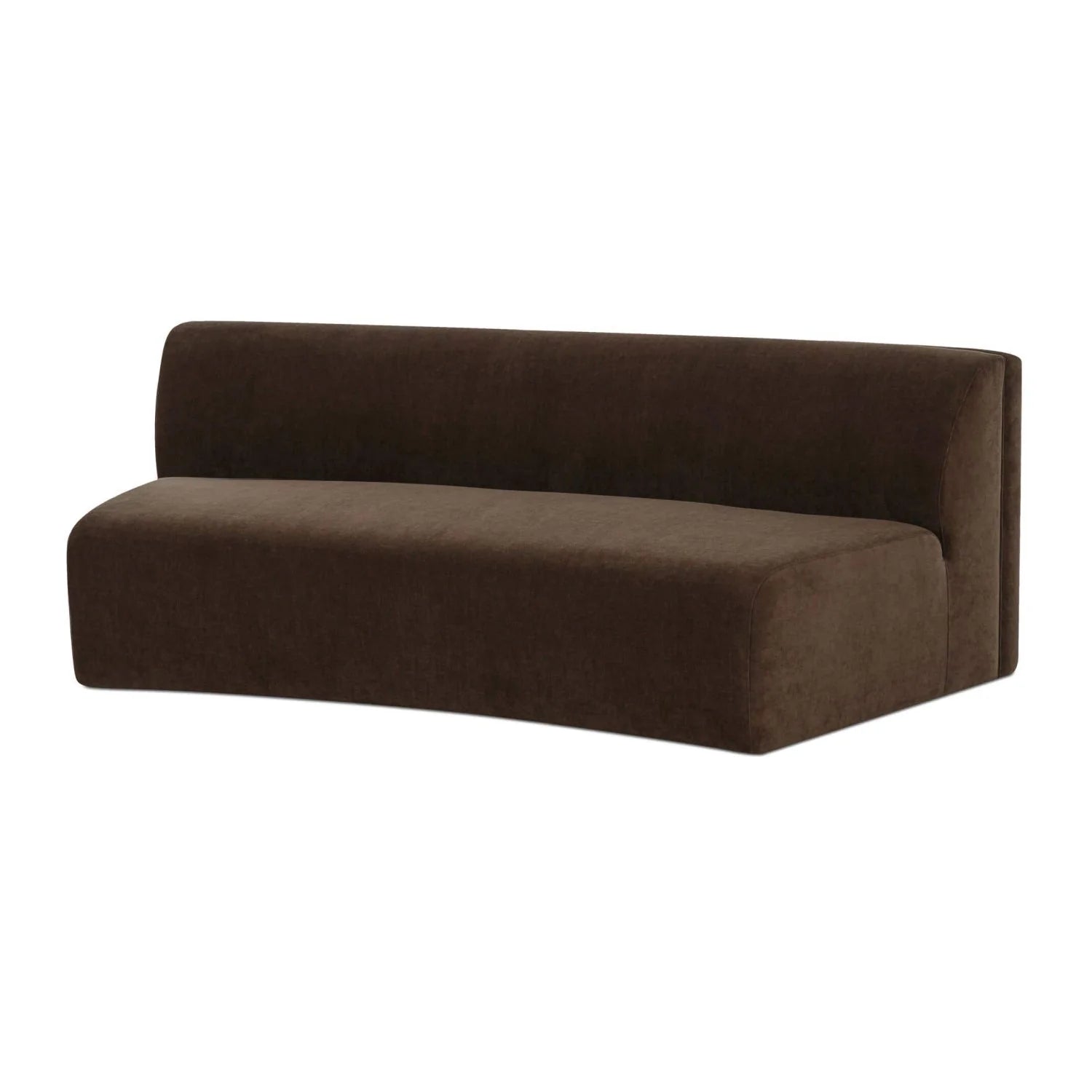 Luxury Concave Modular Sofa Modern Italian Style for Villa