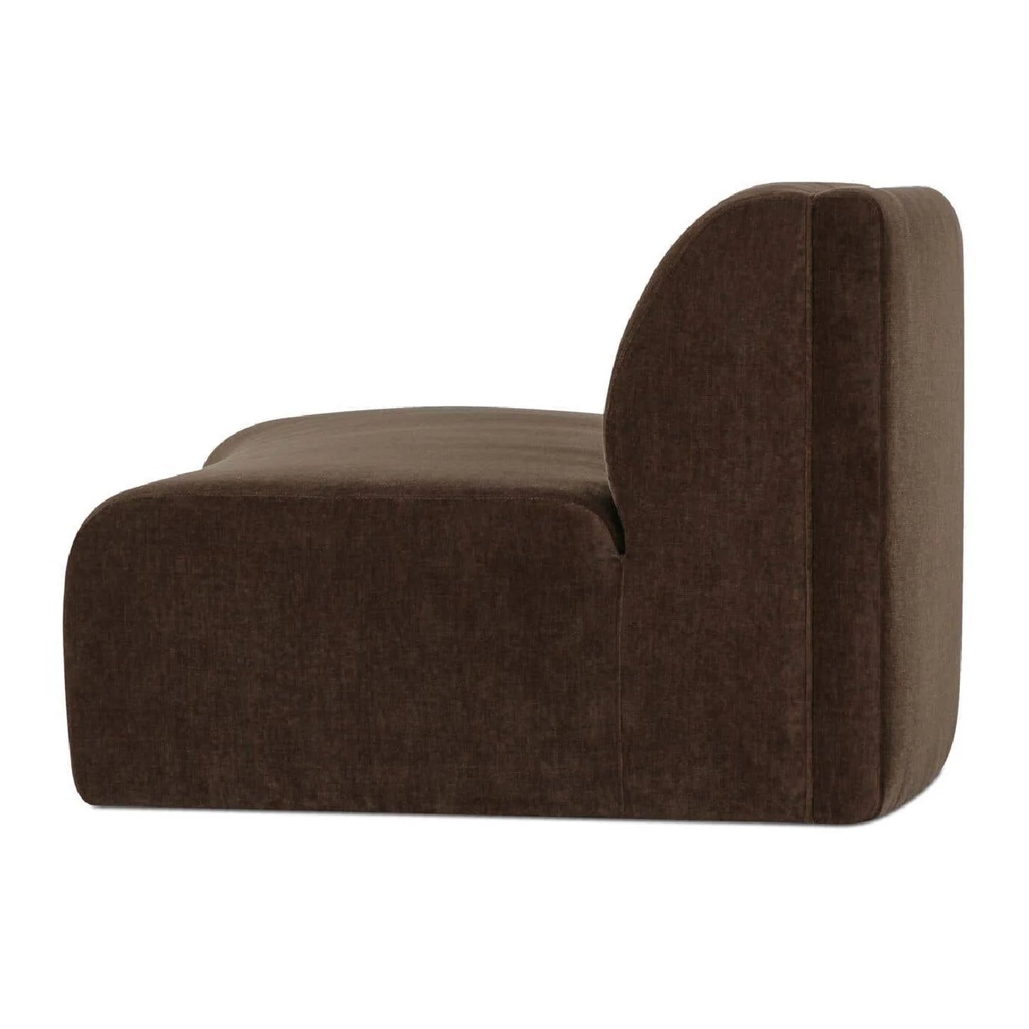 Luxury Concave Modular Sofa Modern Italian Style for Villa
