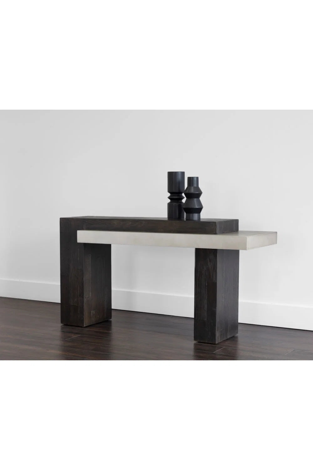 Luxury Concrete Console Table Modern Italian Style for Villa