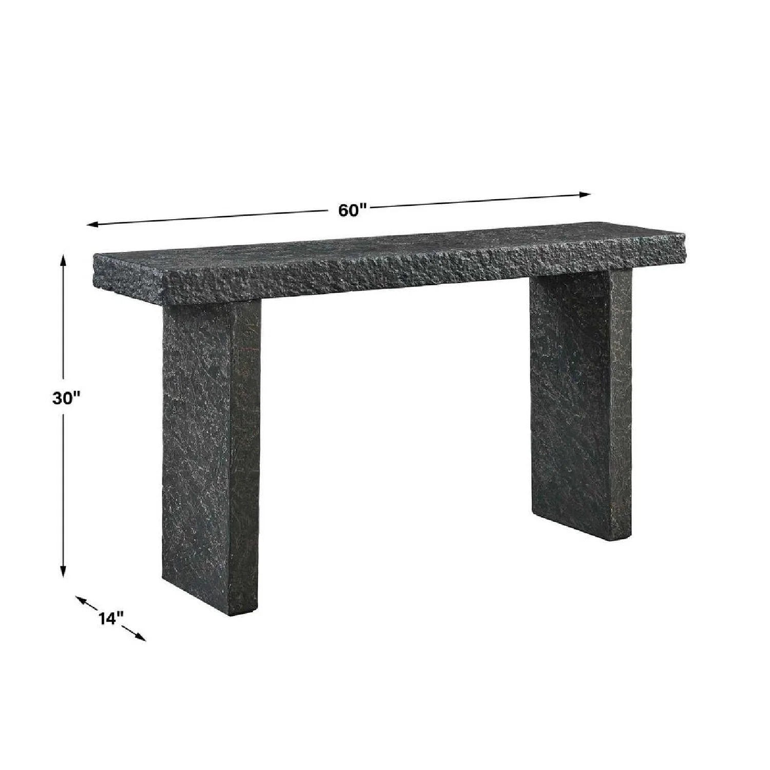 Luxury Concrete Console Table Modern Italian Style for Villa