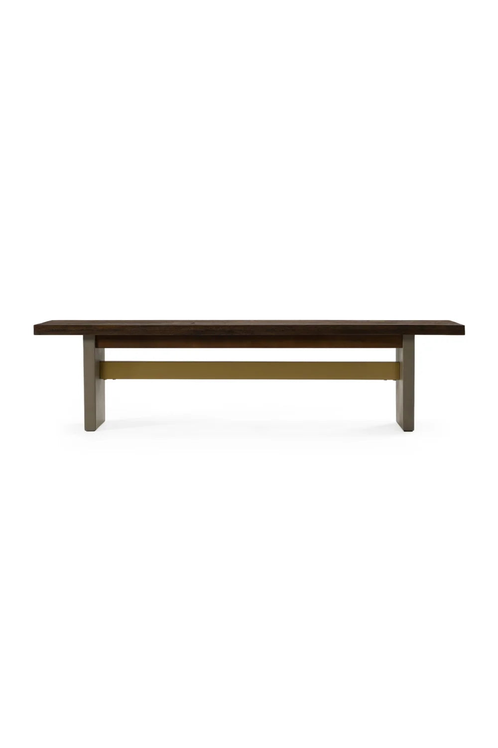 Luxury Concrete Dining Bench European Style for Villa