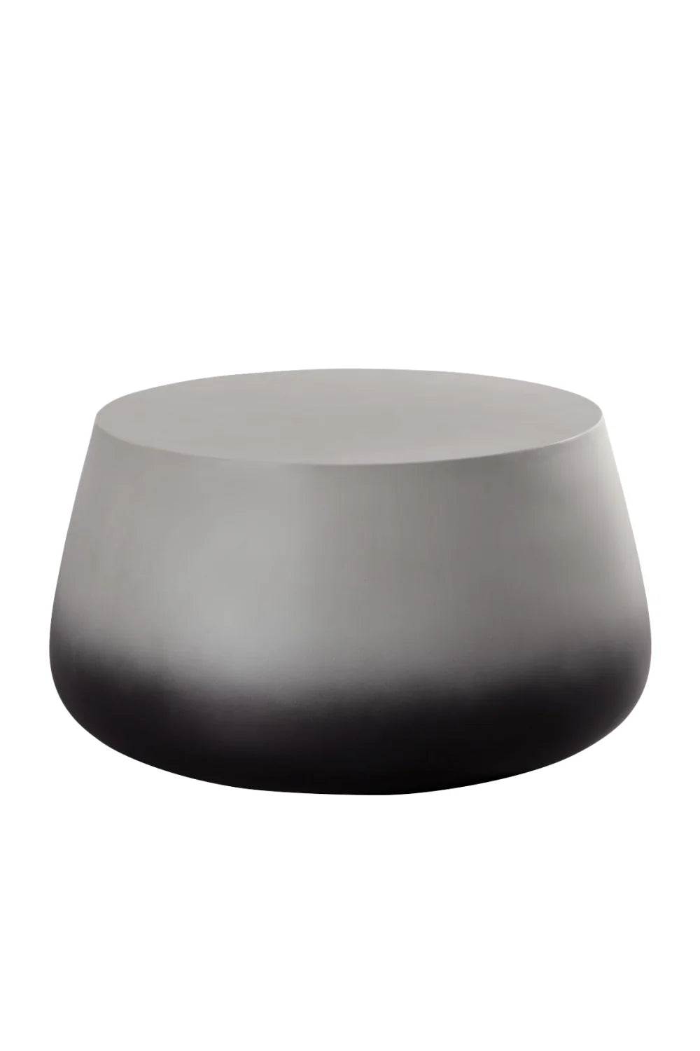 Luxury Concrete Drum Coffee Table Modern Italian Style for Villa