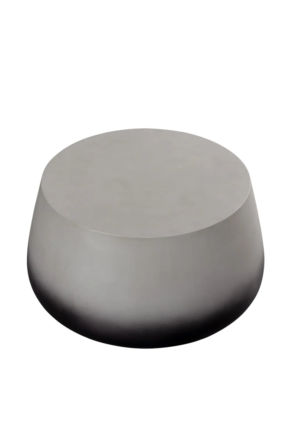 Luxury Concrete Drum Coffee Table Modern Italian Style for Villa