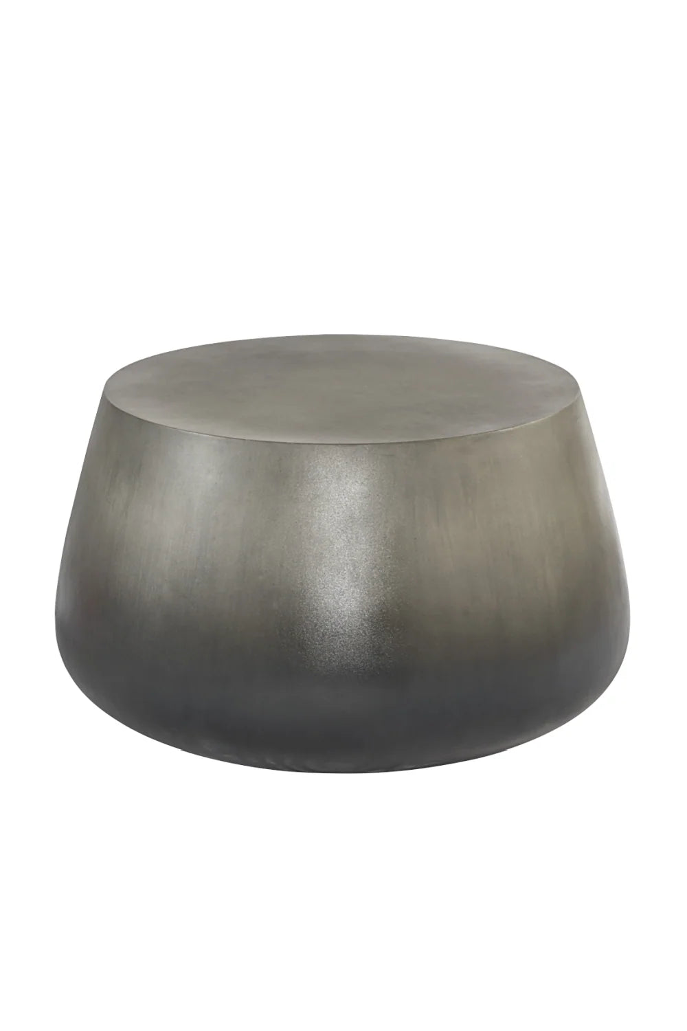 Luxury Concrete Drum Coffee Table Modern Italian Style for Villa