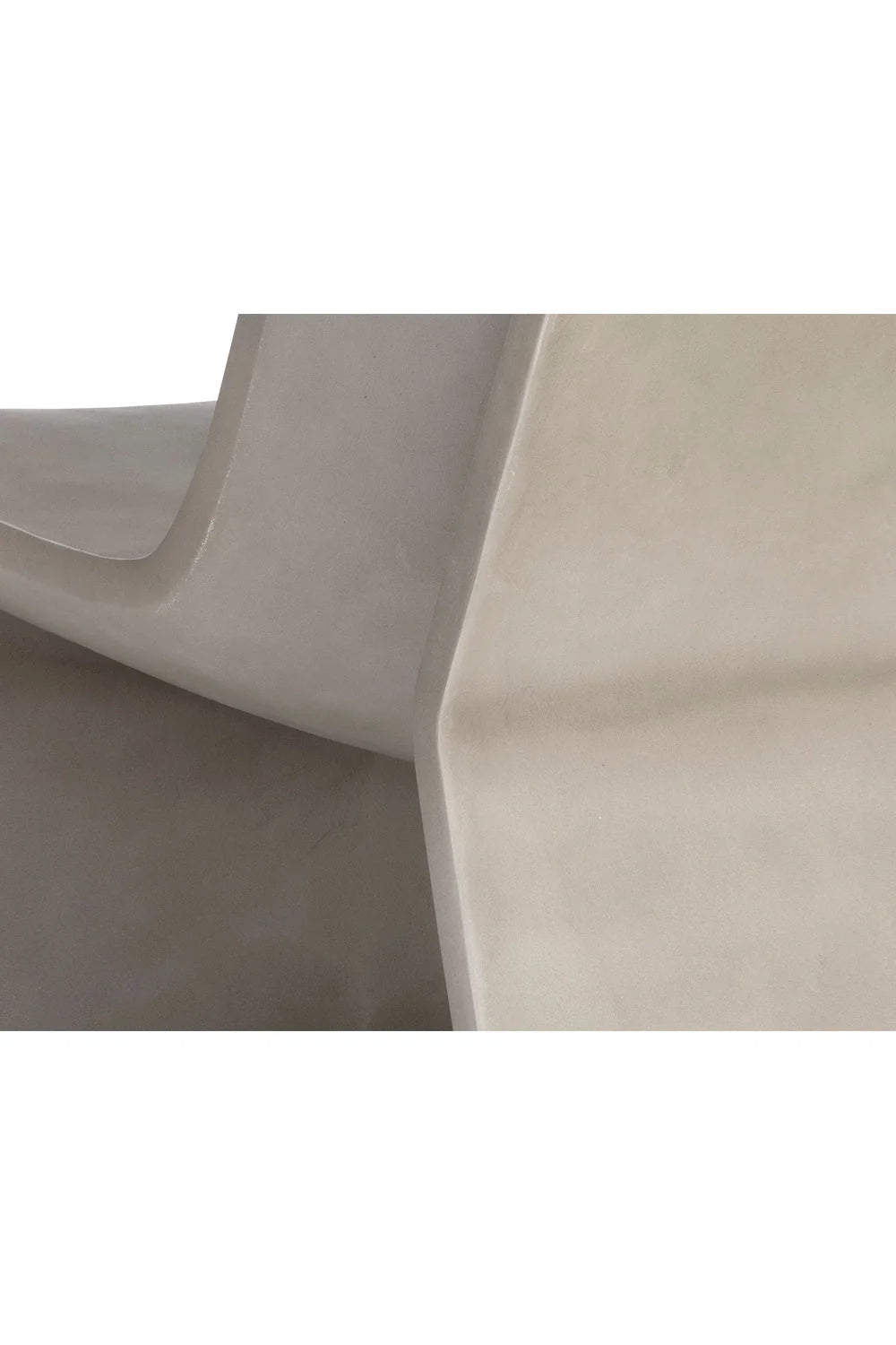 Luxury Concrete Minimalist Lounge Chair European Style for Villa