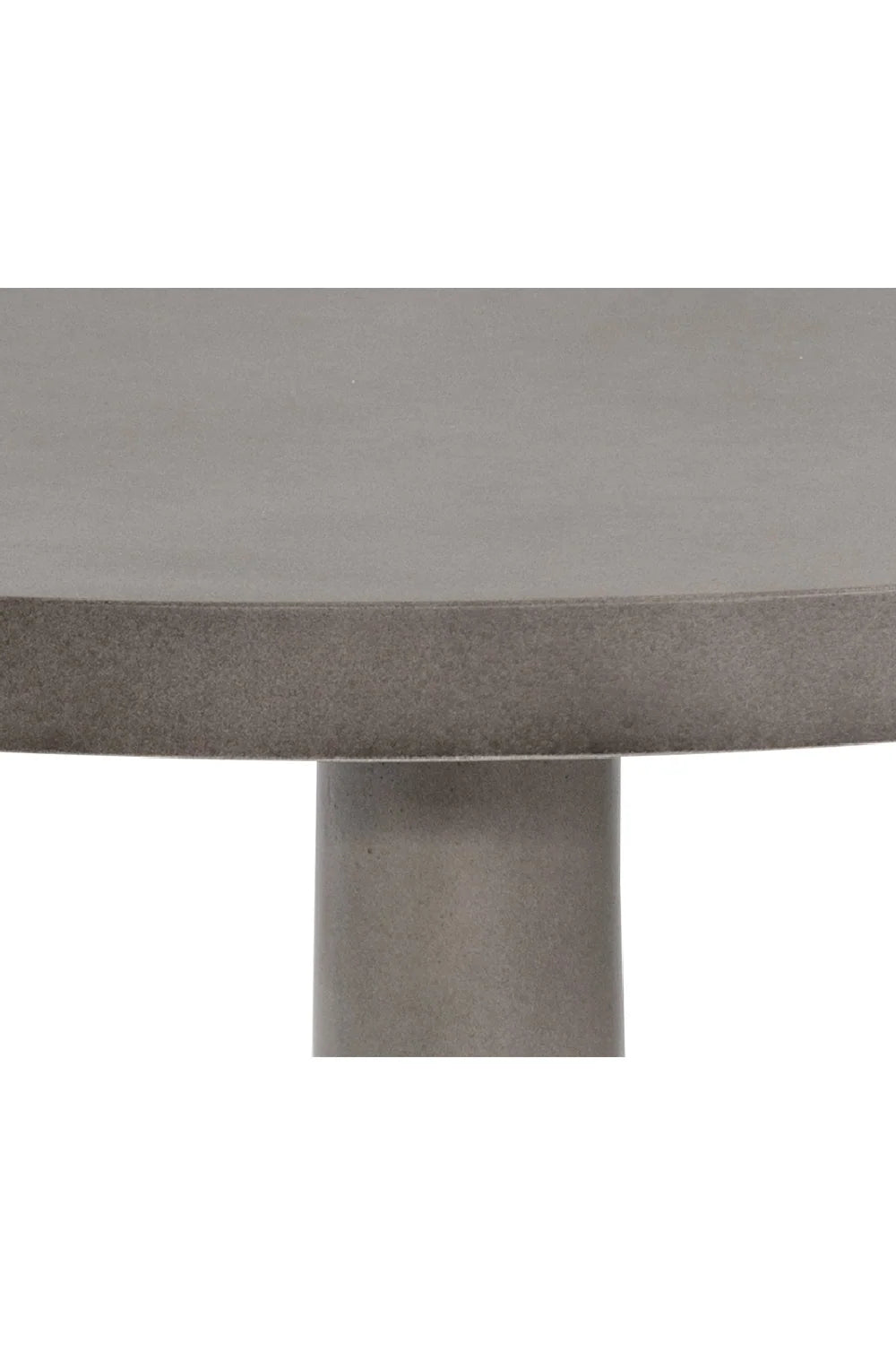Luxury Concrete Pedestal Coffee Table Modern Italian Style for Villa